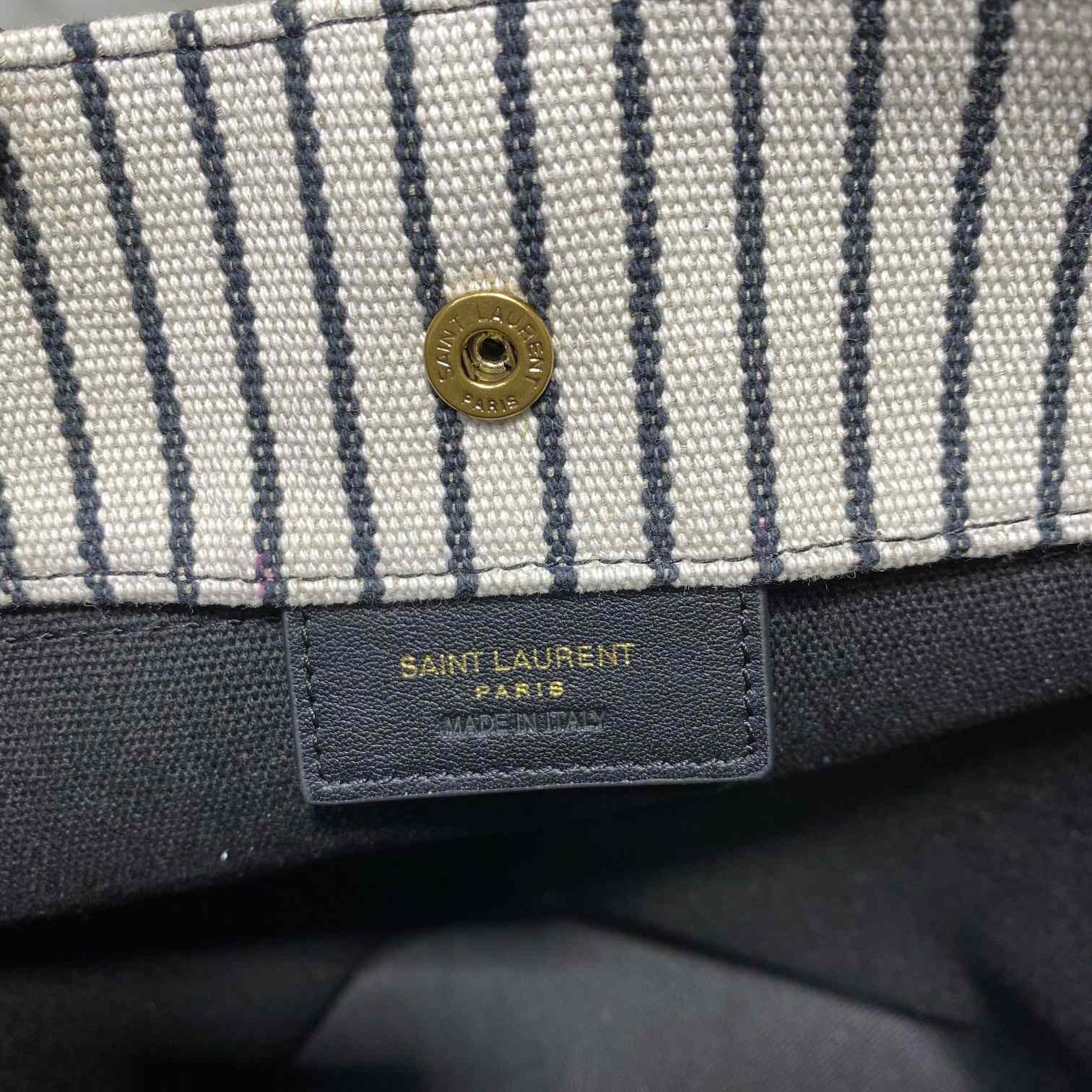 Saint Laurent YSL Rive Gauche Bucket Canvas (31x20x27.5cm) - DopestKickz