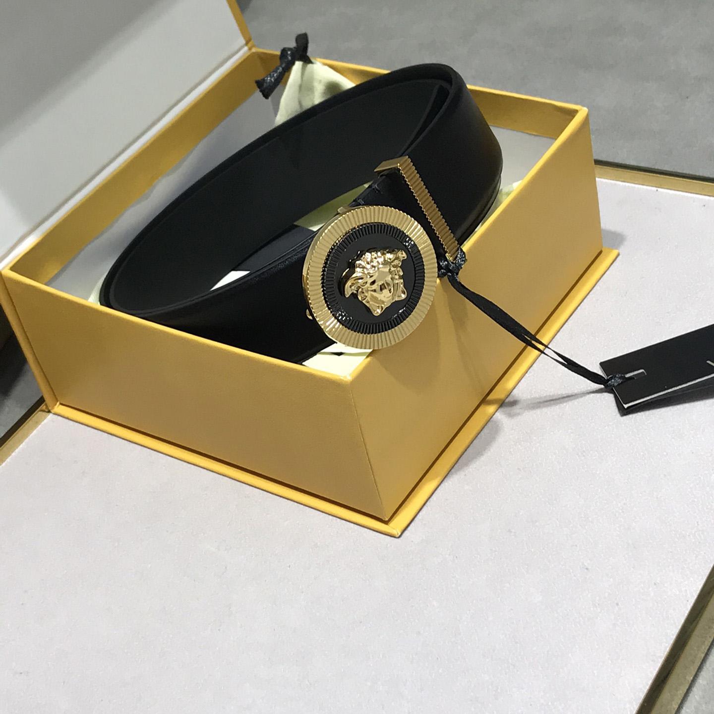 Versace Medusa Leathre Belt    38mm - DopestKickz