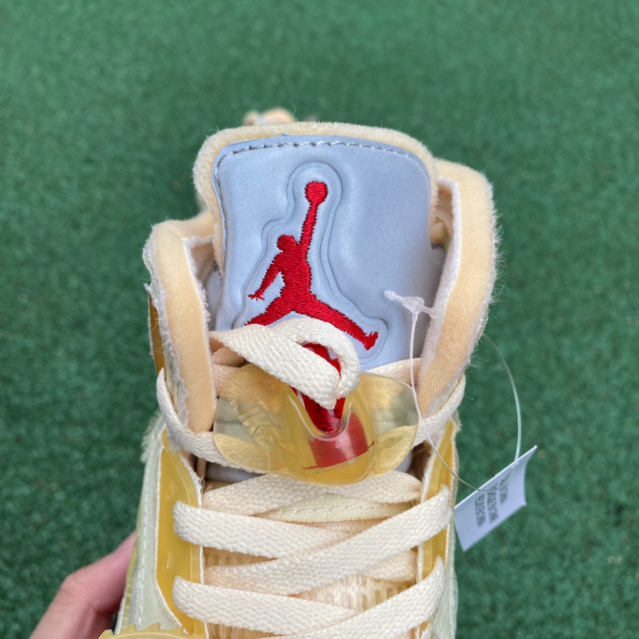 AirJordan 5 AJ5 x Off-White Ow Sneaker      DH8565-100 - DopestKickz