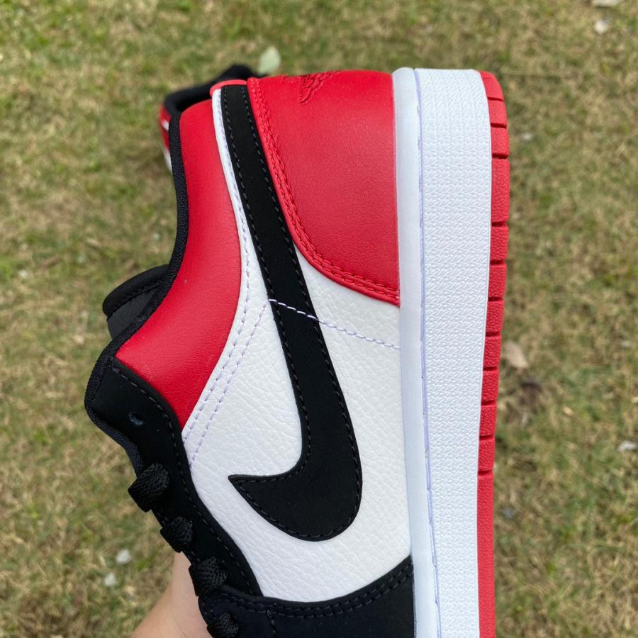 Air Jordan 1 Low “Black Toe” Sneaker   553558-116 - DopestKickz