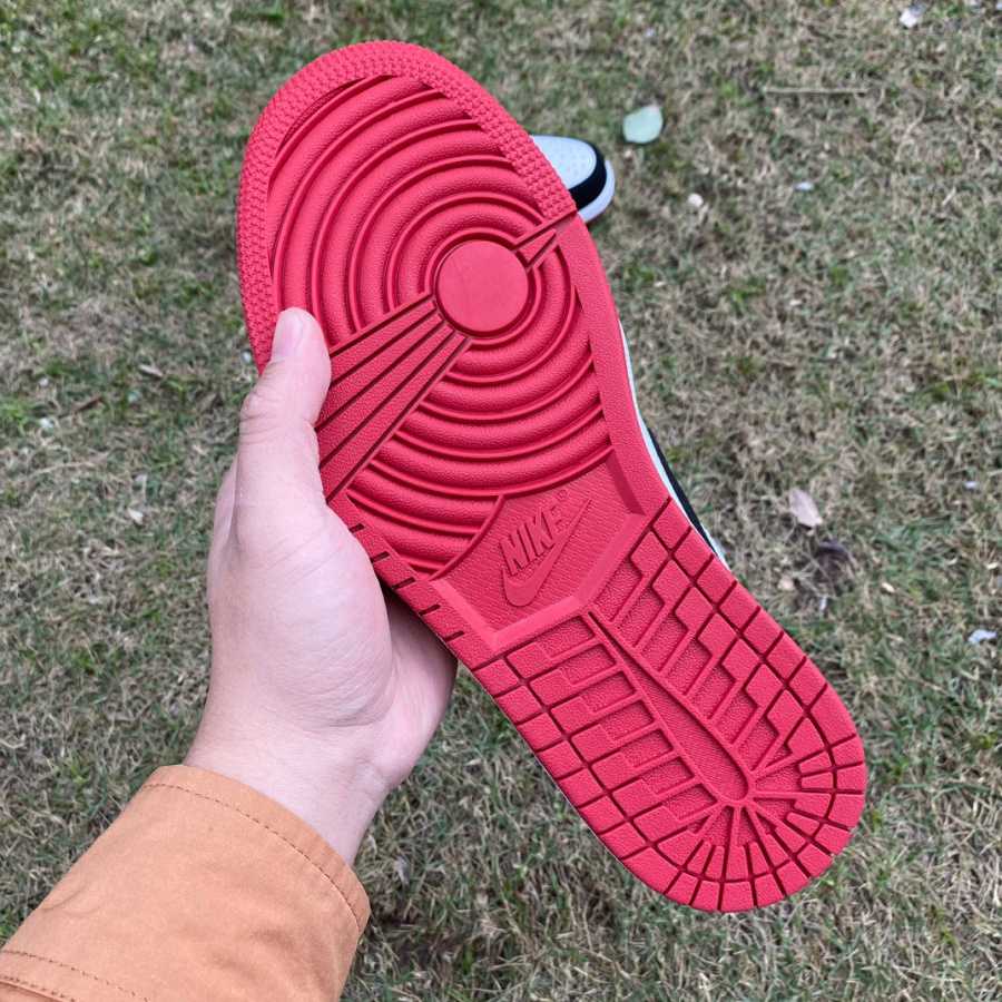 Air Jordan 1 Low “Black Toe” Sneaker   553558-116 - DopestKickz