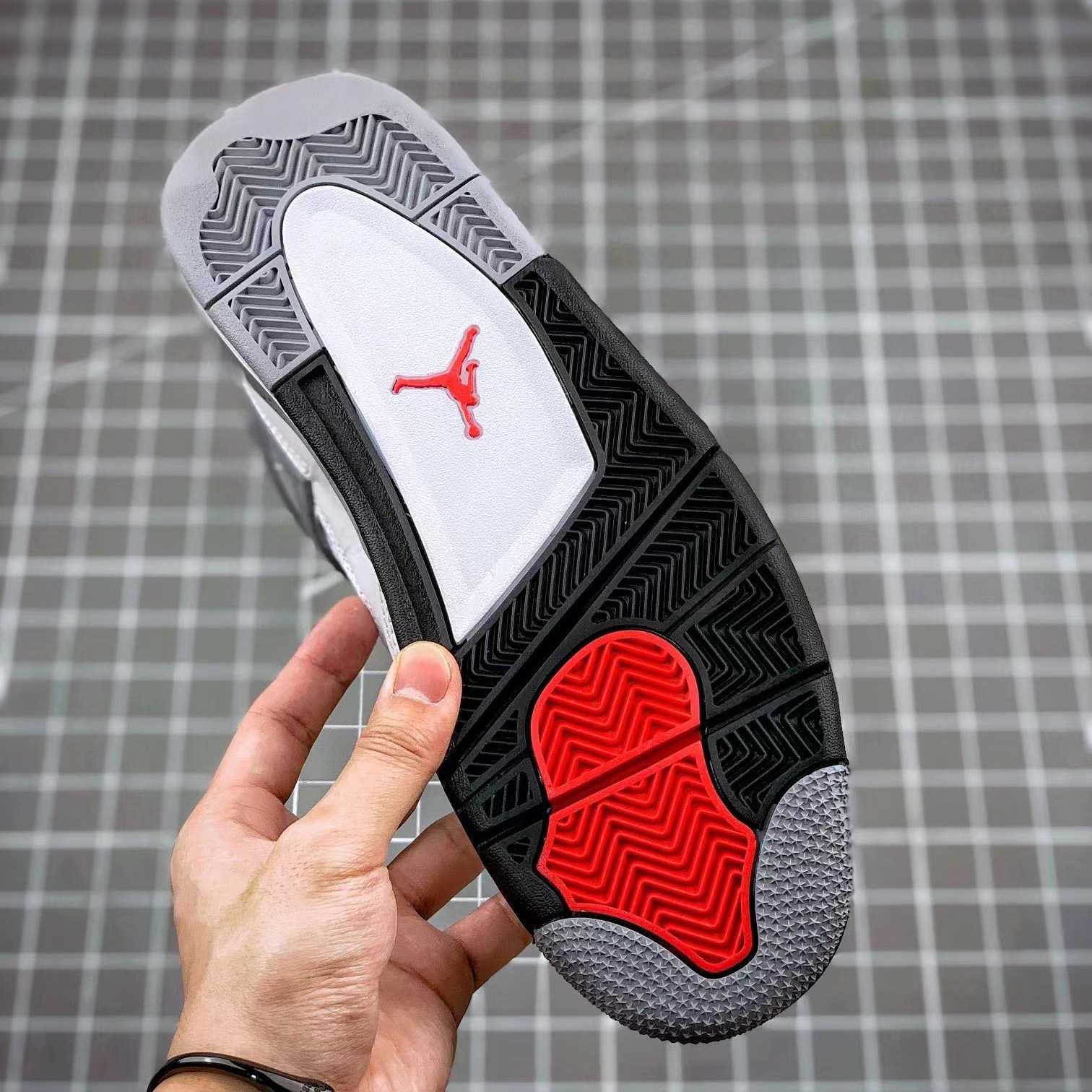 Air Jordan 4 Retro “White Cement” Cement” Sneaker      CZ5624 - DopestKickz