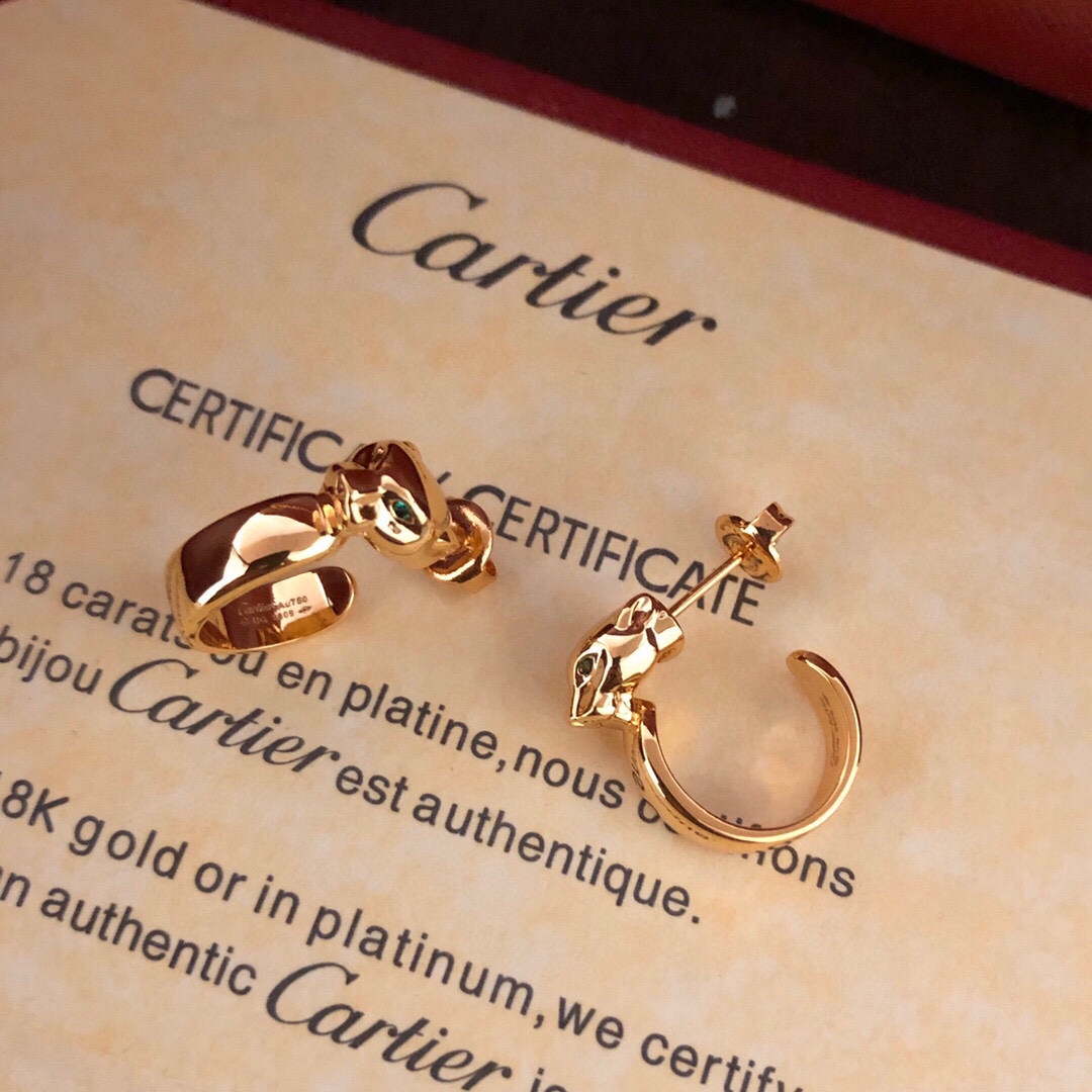 Cartier Panthère de Cartier Earrings - DopestKickz