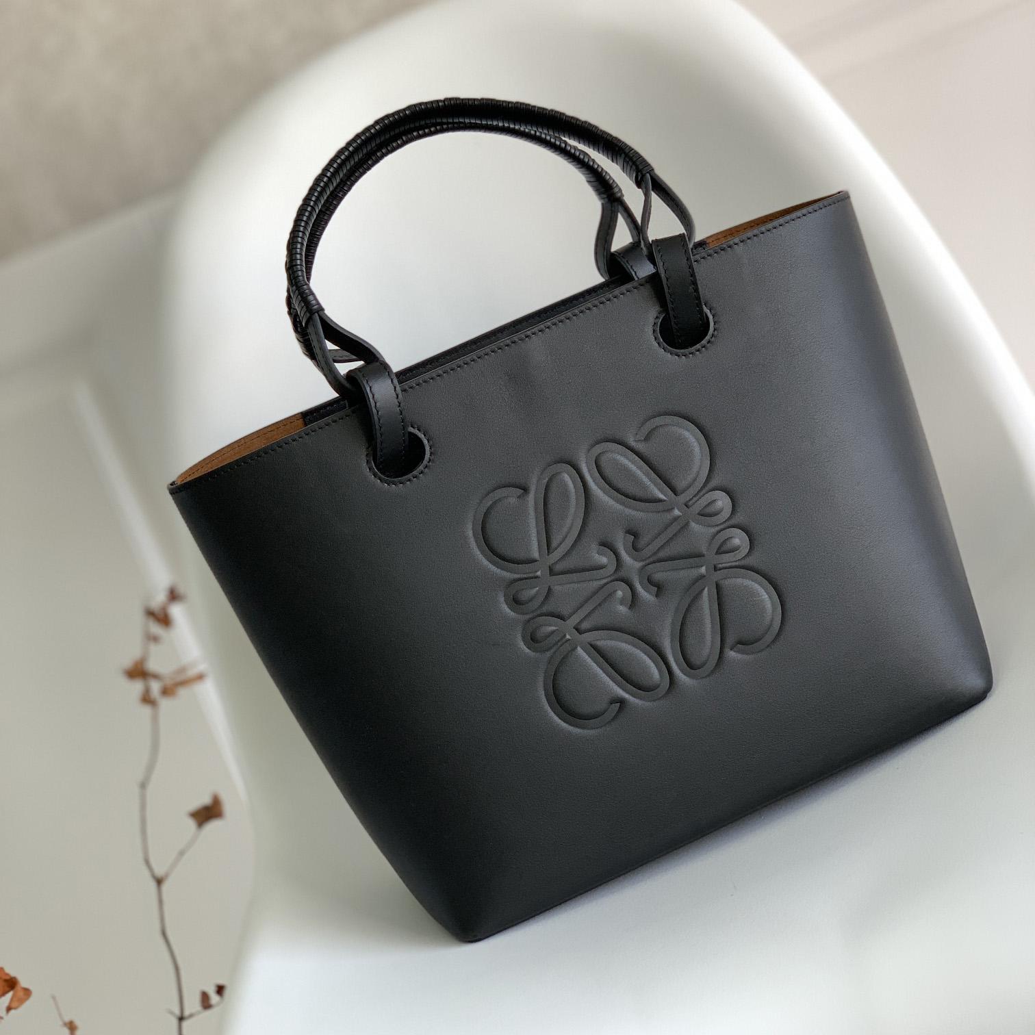 Loewe Small Anagram Tote Bag In Classic Calfskin(29-14-25CM ) - DopestKickz