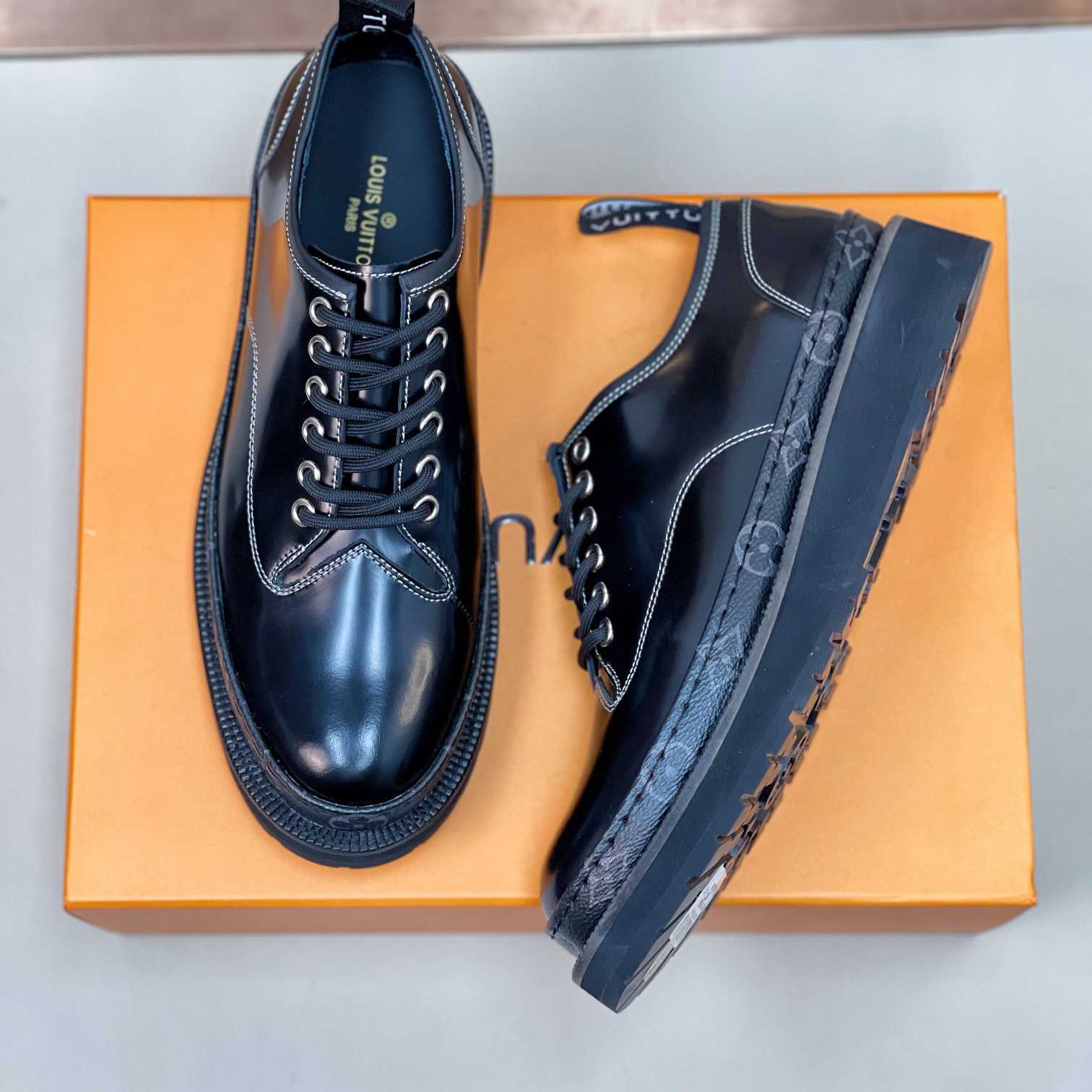 Louis Vuitton Millenium Lace-Up Shoes - DopestKickz
