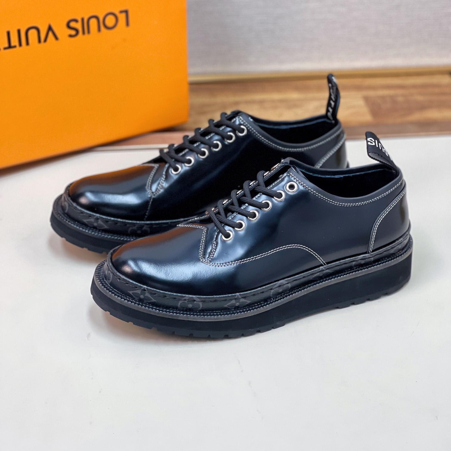 Louis Vuitton Millenium Lace-Up Shoes - DopestKickz