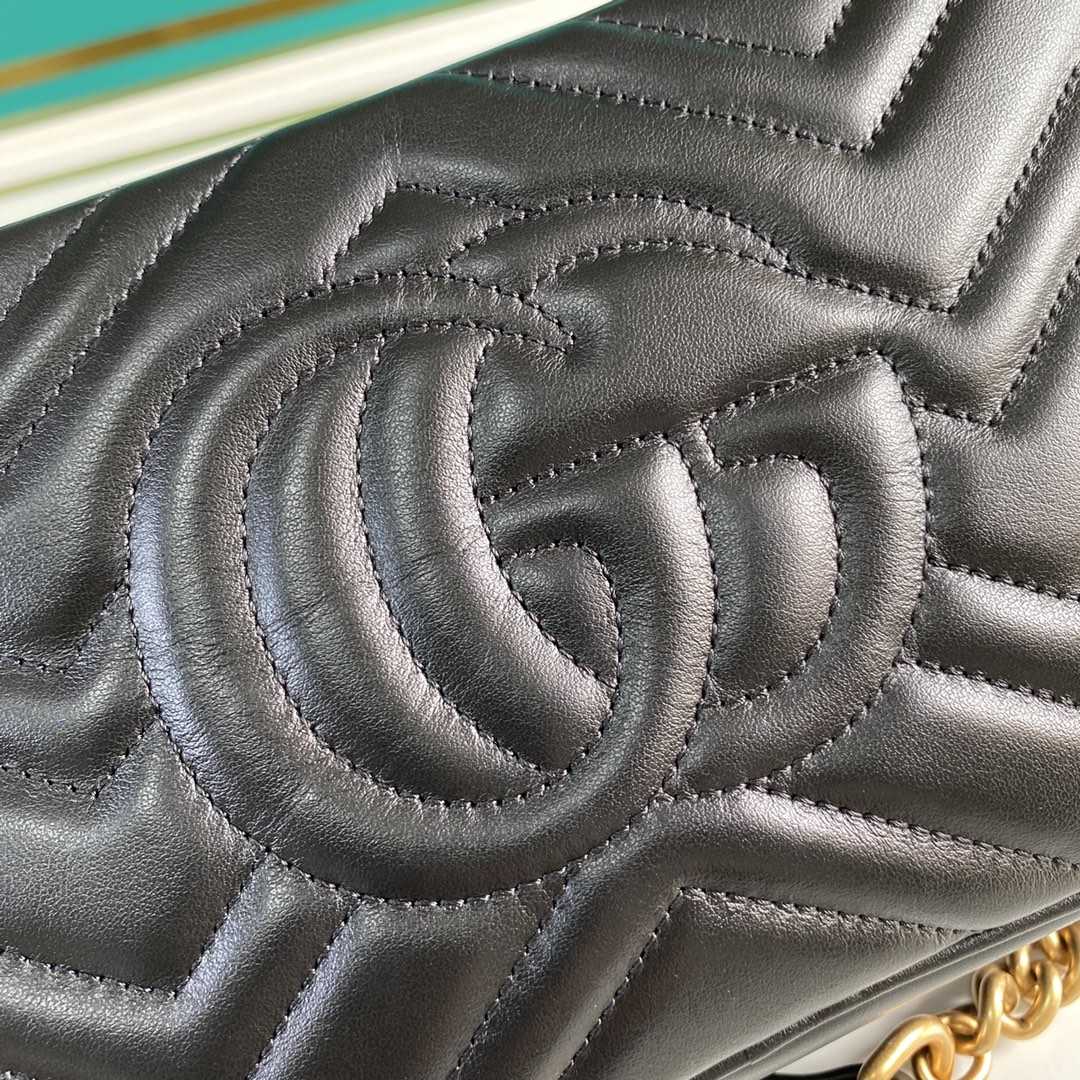 Gucci GG Marmont Small Shoulder Bag(24-12-7cm) - DopestKickz