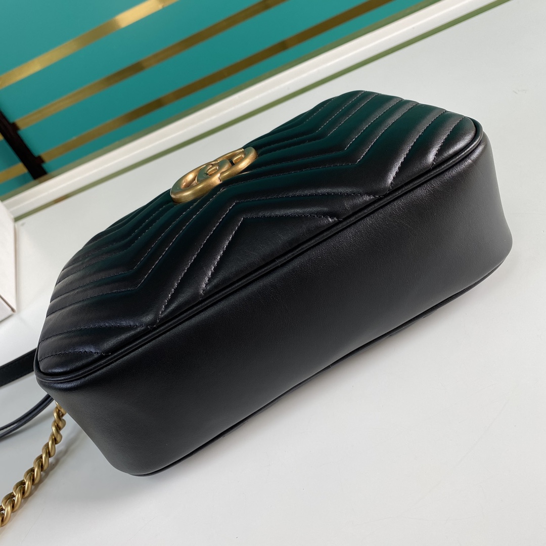 Gucci GG Marmont Small Shoulder Bag(24-12-7cm) - DopestKickz