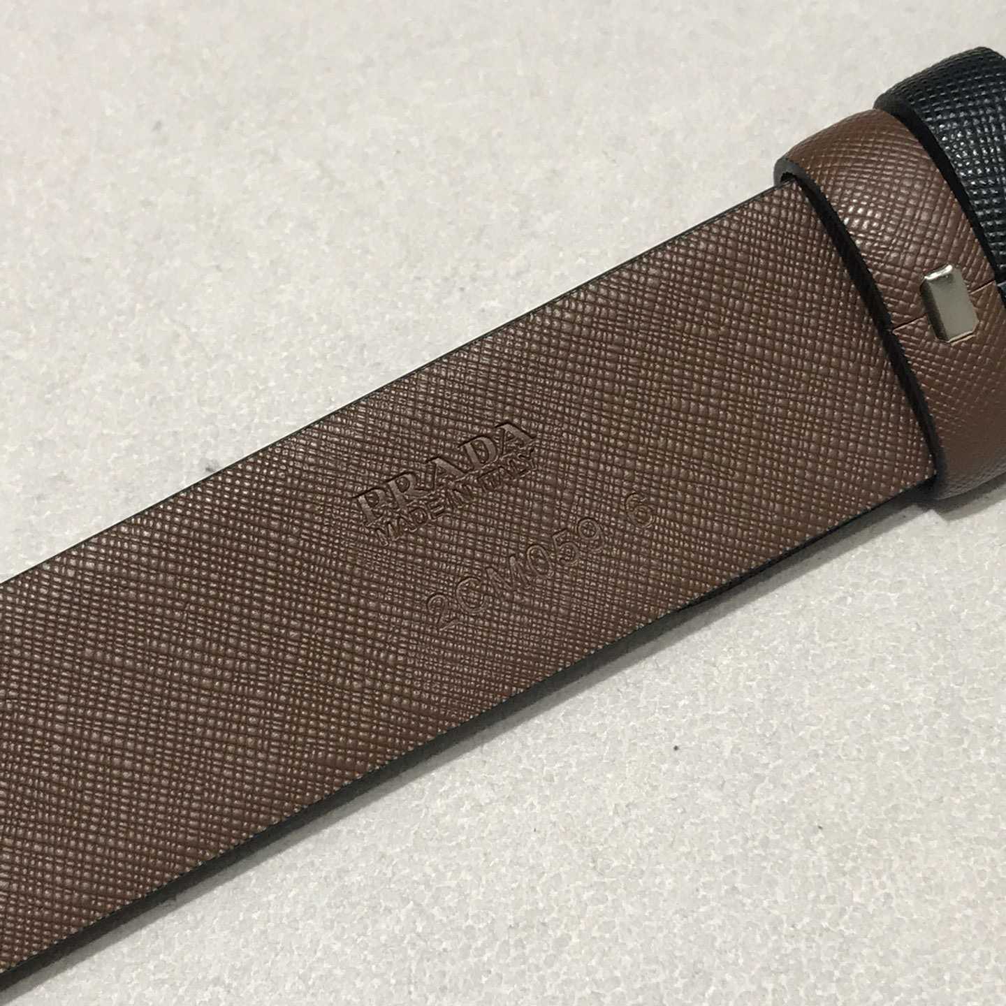 Prada Leather Belt - DopestKickz