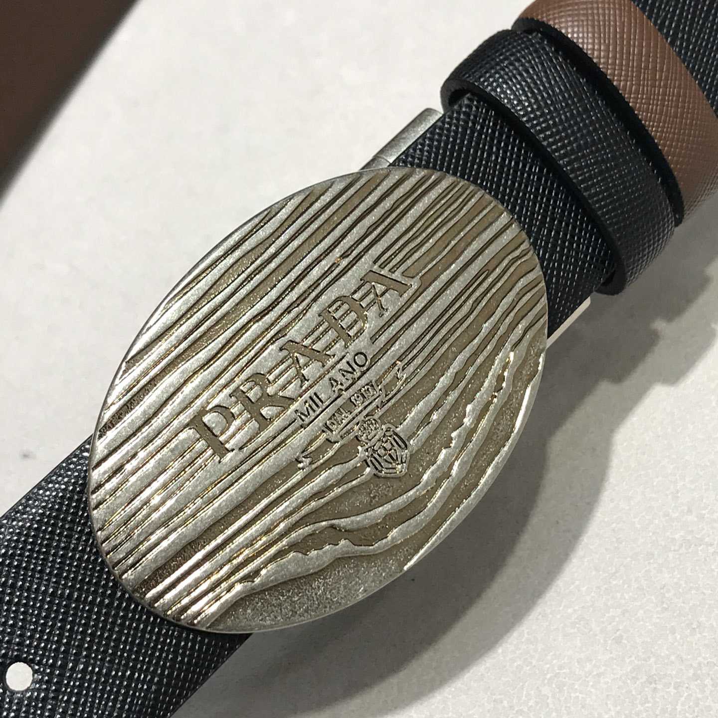 Prada Leather Belt - DopestKickz