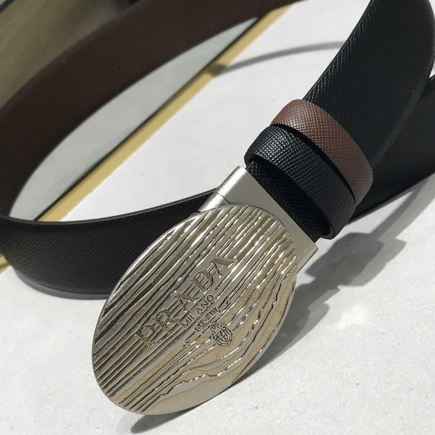 Prada Leather Belt - DopestKickz