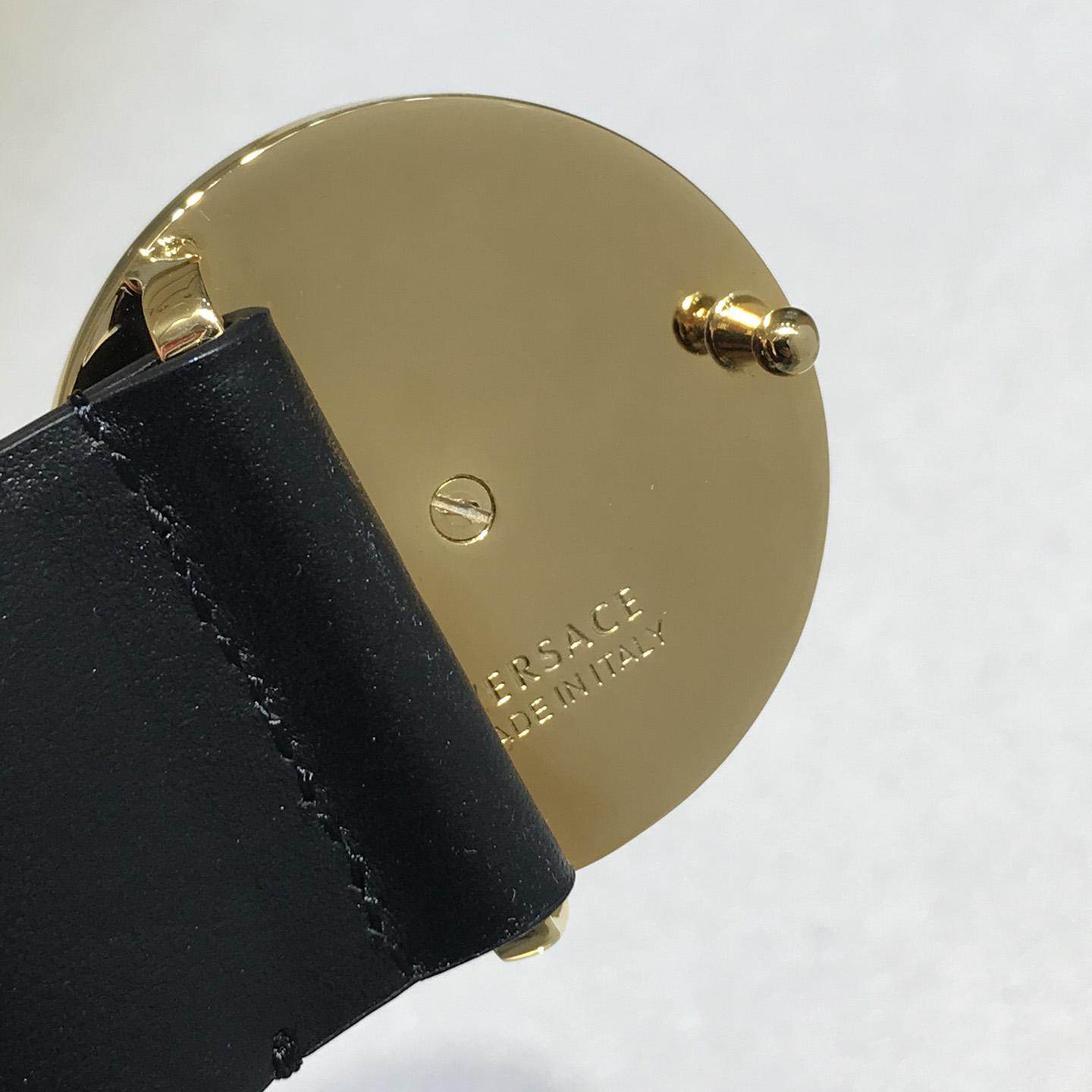 Versace Medusa Leathre Belt 38mm - DopestKickz