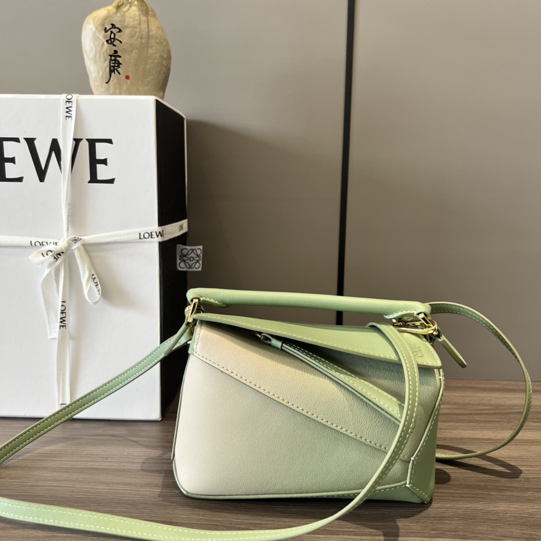 Loewe Mini Puzzle Edge Bag In degrade Nappa Calfskin - DopestKickz