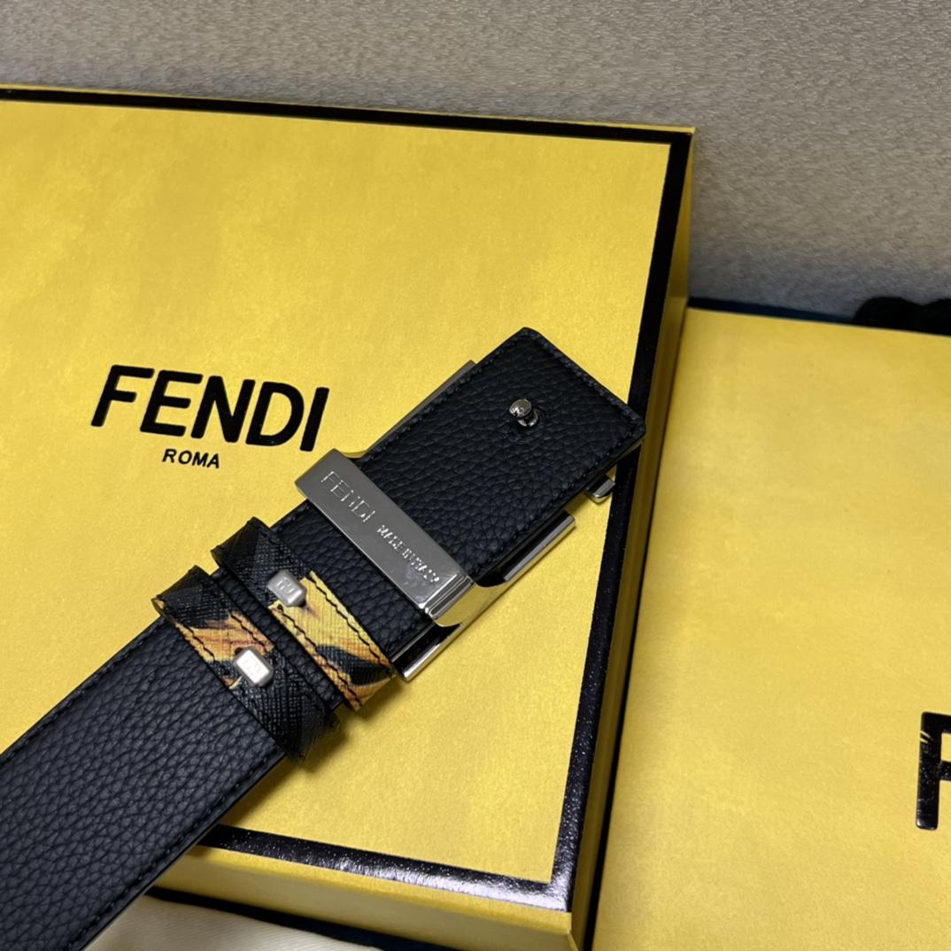 Fendi x Versace Fendace Reversible Belt - DopestKickz