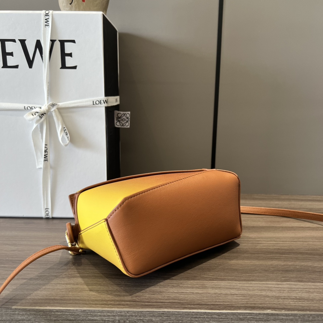 Loewe Mini Puzzle Edge Bag In degrade Nappa Calfskin - DopestKickz