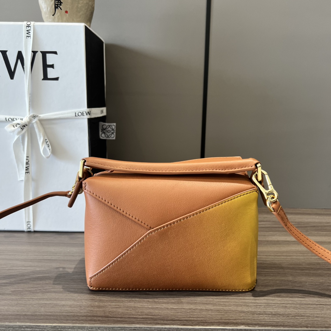 Loewe Mini Puzzle Edge Bag In degrade Nappa Calfskin - DopestKickz