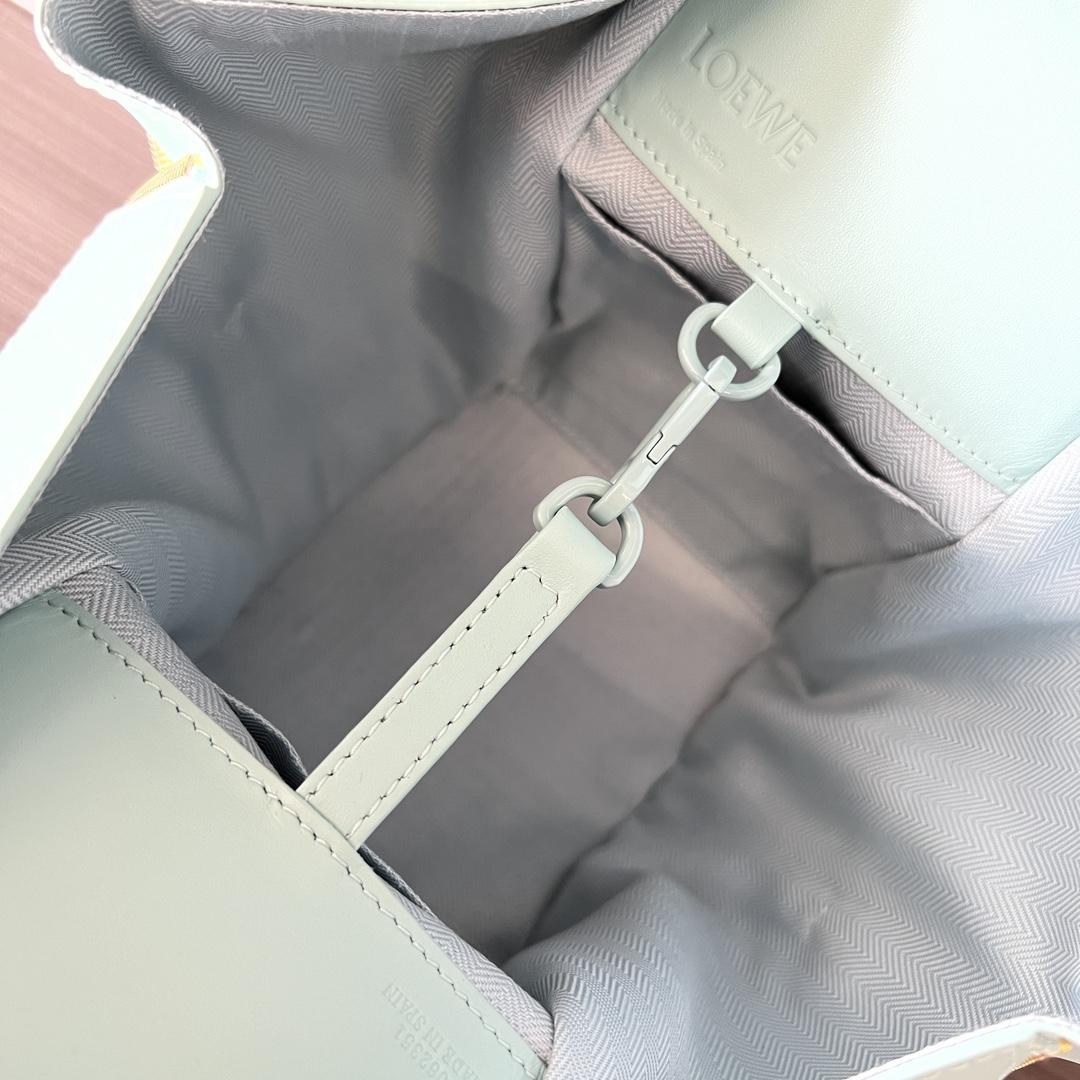 Loewe Compact Hammock In Satin Calfskin - DopestKickz