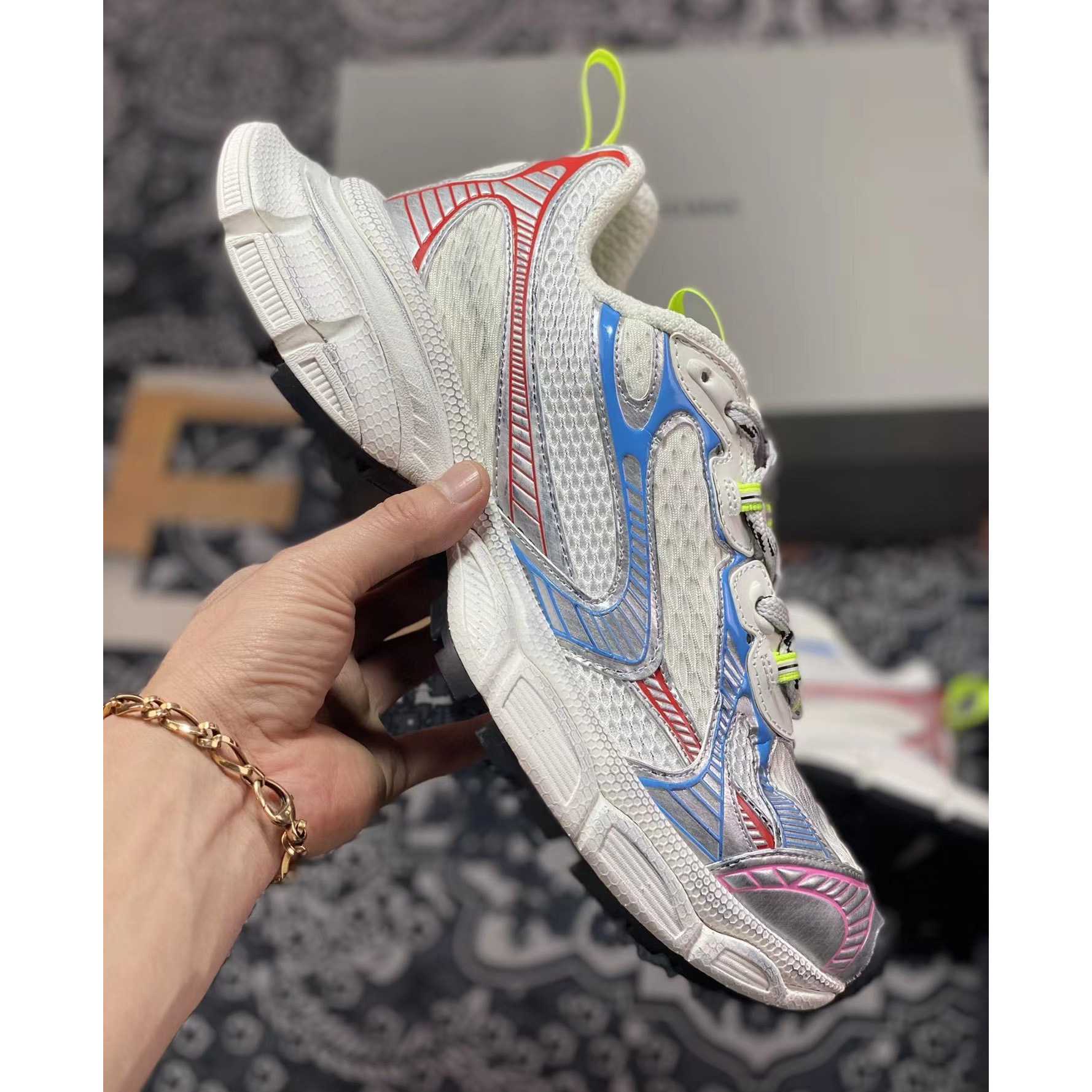 Balenciaga 3XL Sneaker In White - DopestKickz