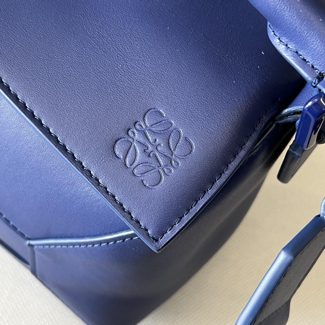 Loewe Small Puzzle Edge Bag In Satin Calfskin - DopestKickz