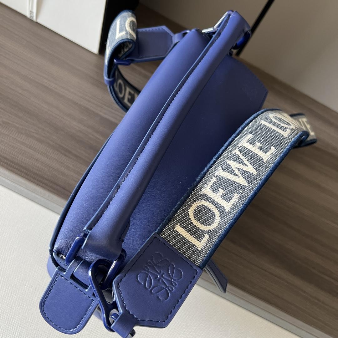 Loewe Small Puzzle Edge Bag In Satin Calfskin - DopestKickz