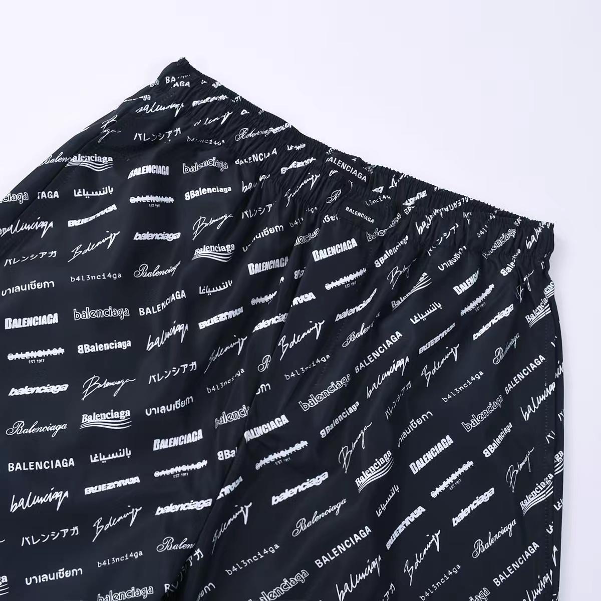 Balenciaga All-Over Logo Trousers - DopestKickz