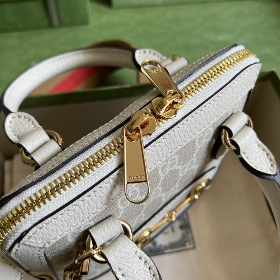 Gucci Horsebit 1955 GG Mini Bag(20-19.5-7.5cm) - DopestKickz