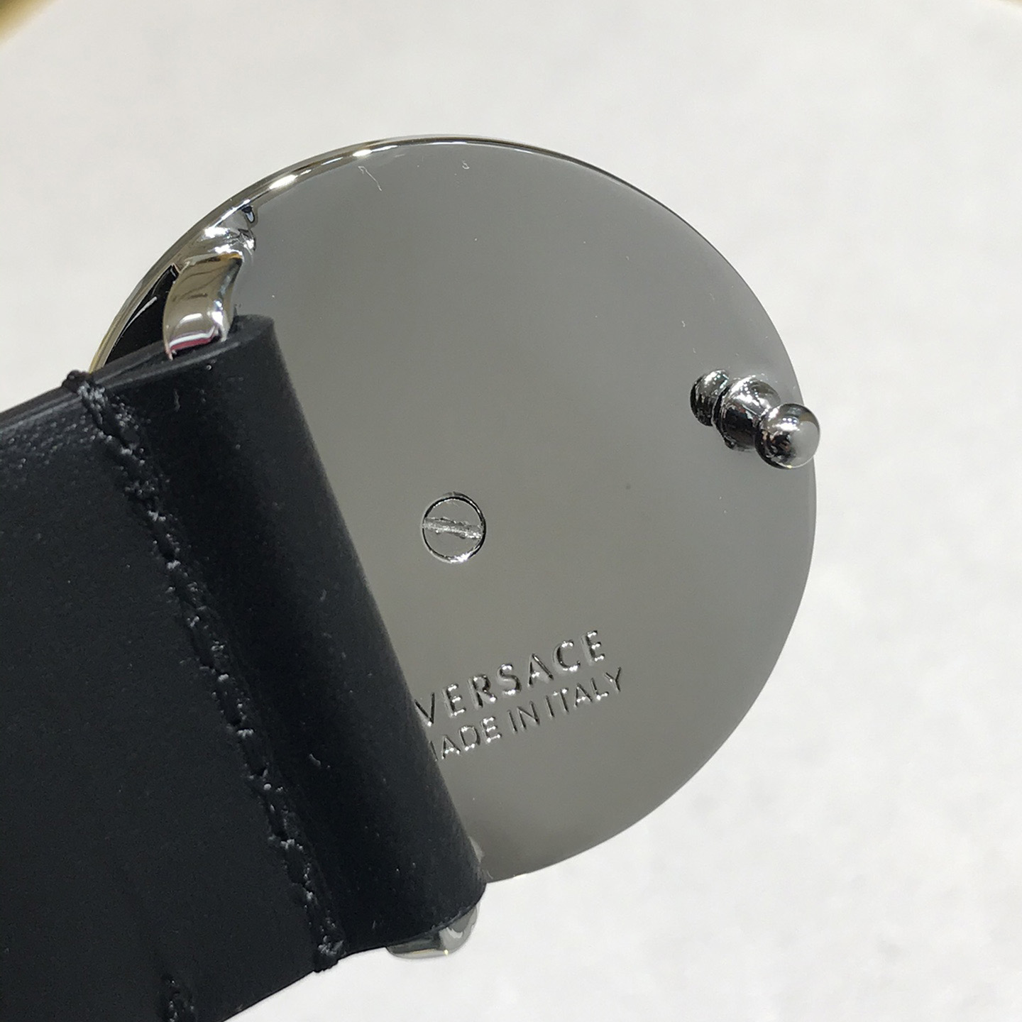 Versace Medusa Leathre Belt    38mm - DopestKickz