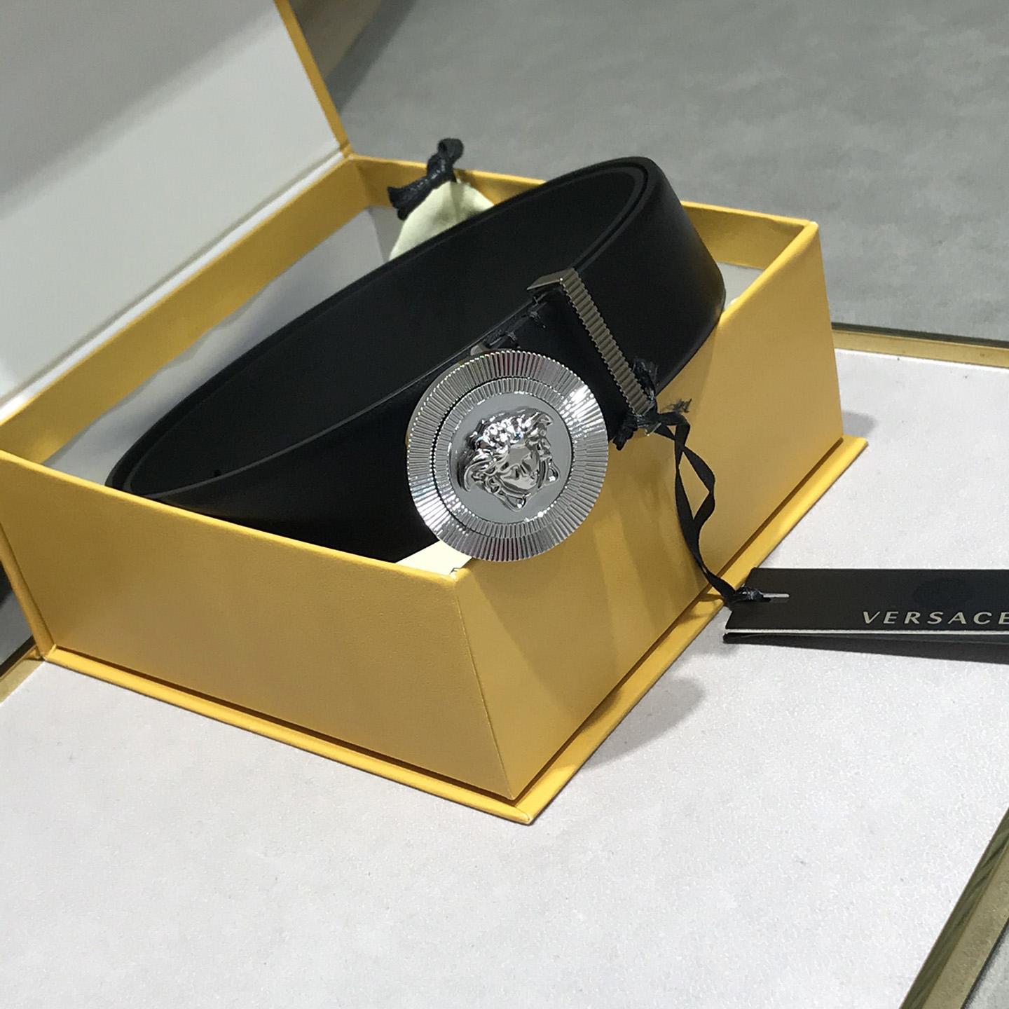 Versace Medusa Leathre Belt    38mm - DopestKickz