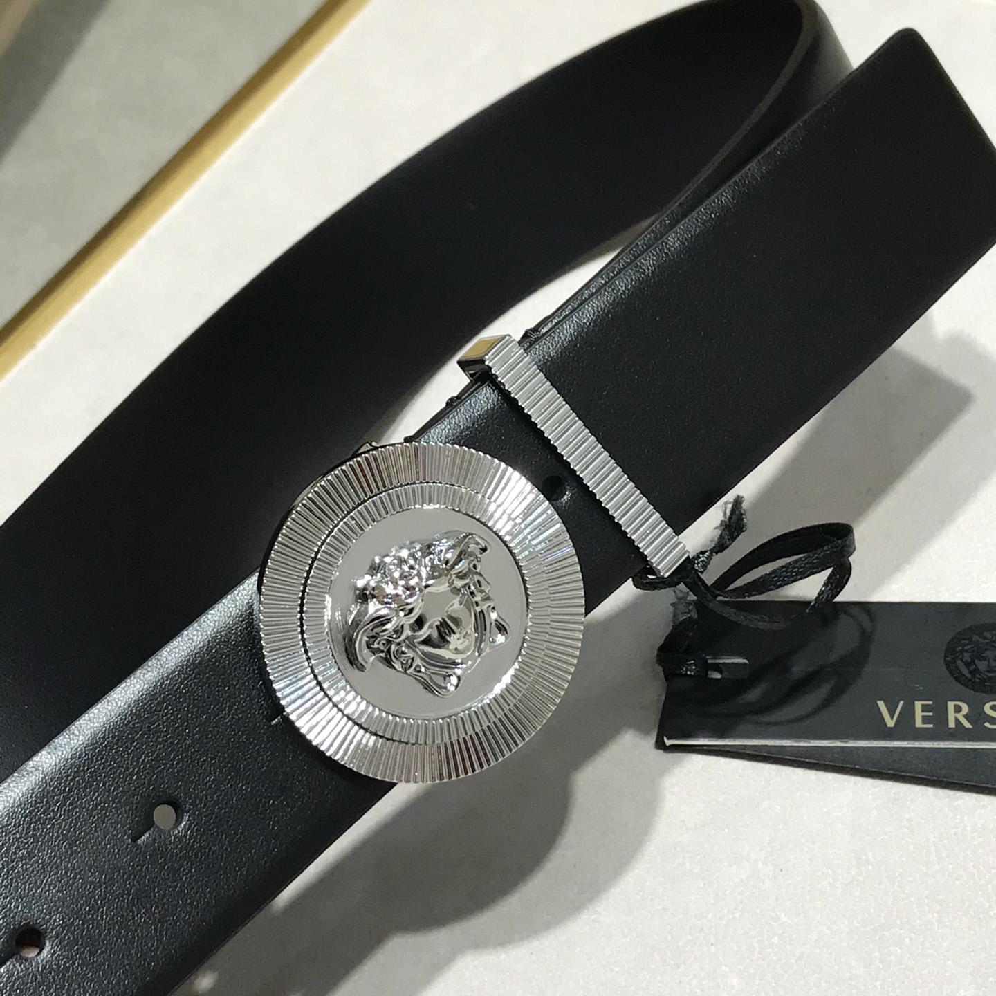 Versace Medusa Leathre Belt    38mm - DopestKickz