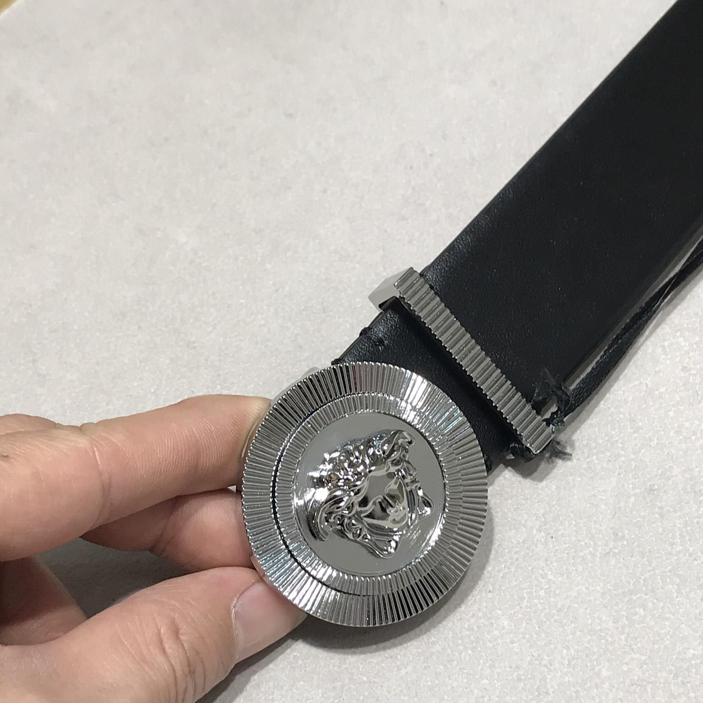 Versace Medusa Leathre Belt    38mm - DopestKickz