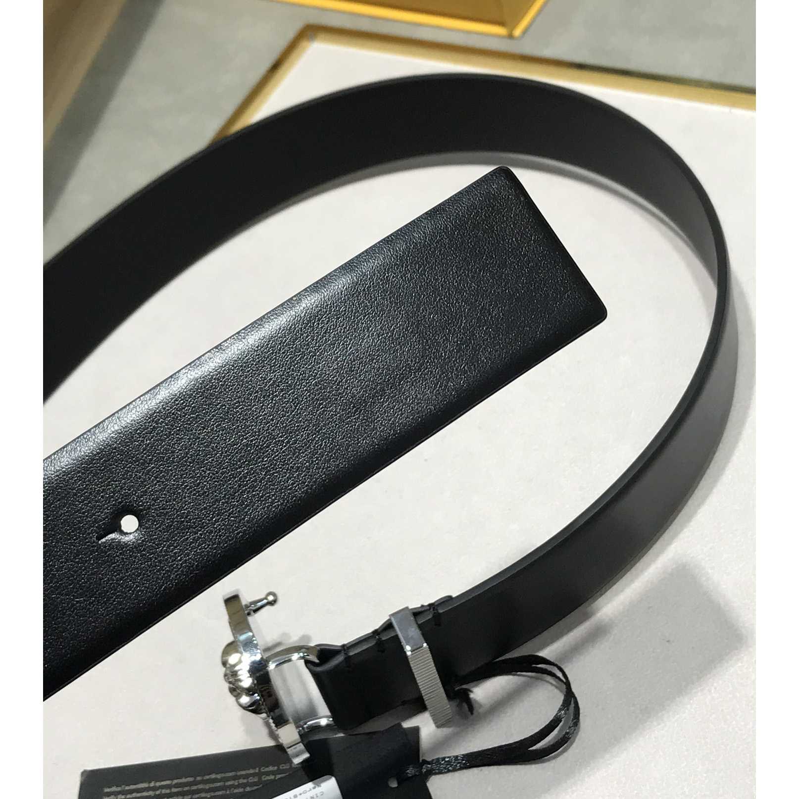 Versace Medusa Leathre Belt    38mm - DopestKickz