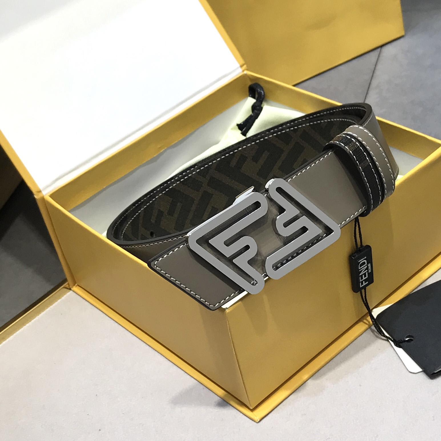 Fendi Leather Belt - DopestKickz