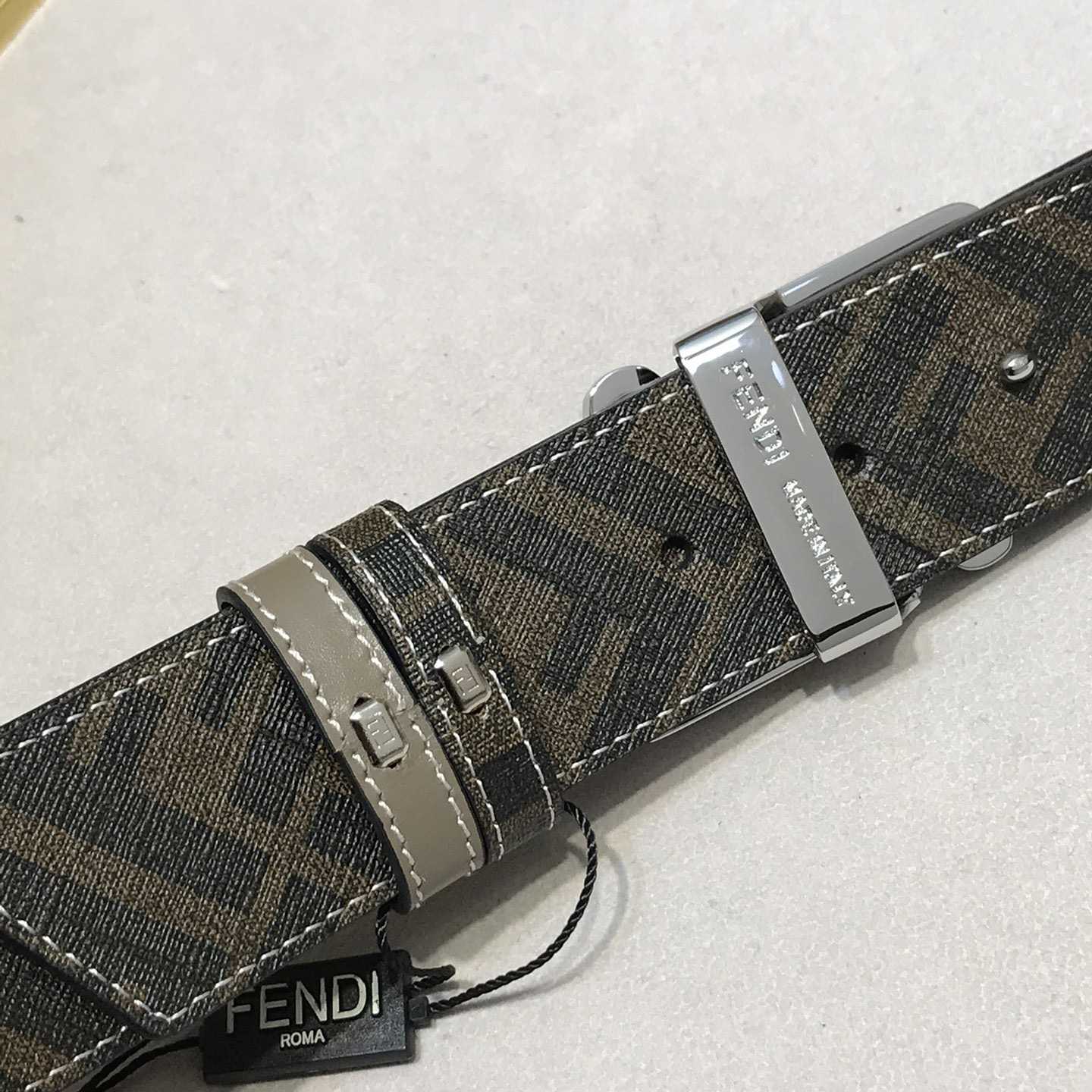 Fendi Leather Belt - DopestKickz