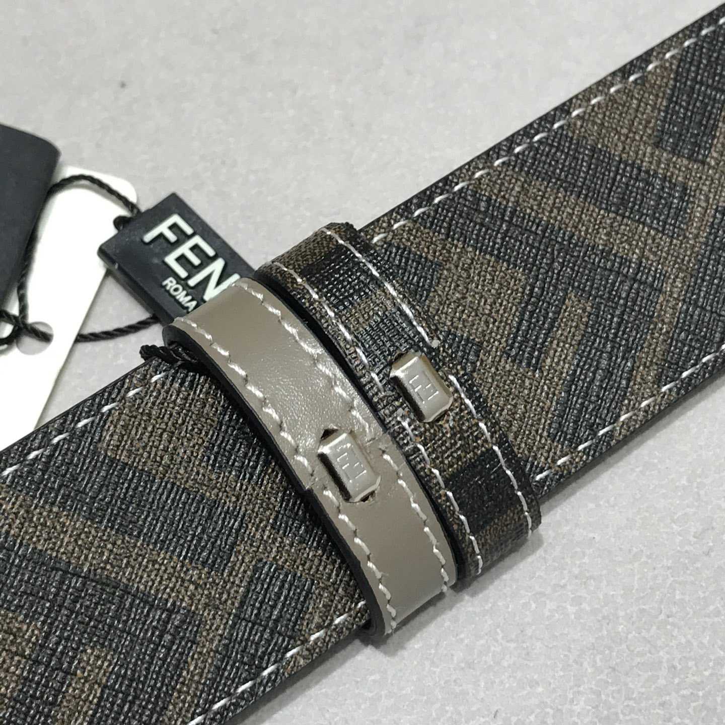 Fendi Leather Belt - DopestKickz