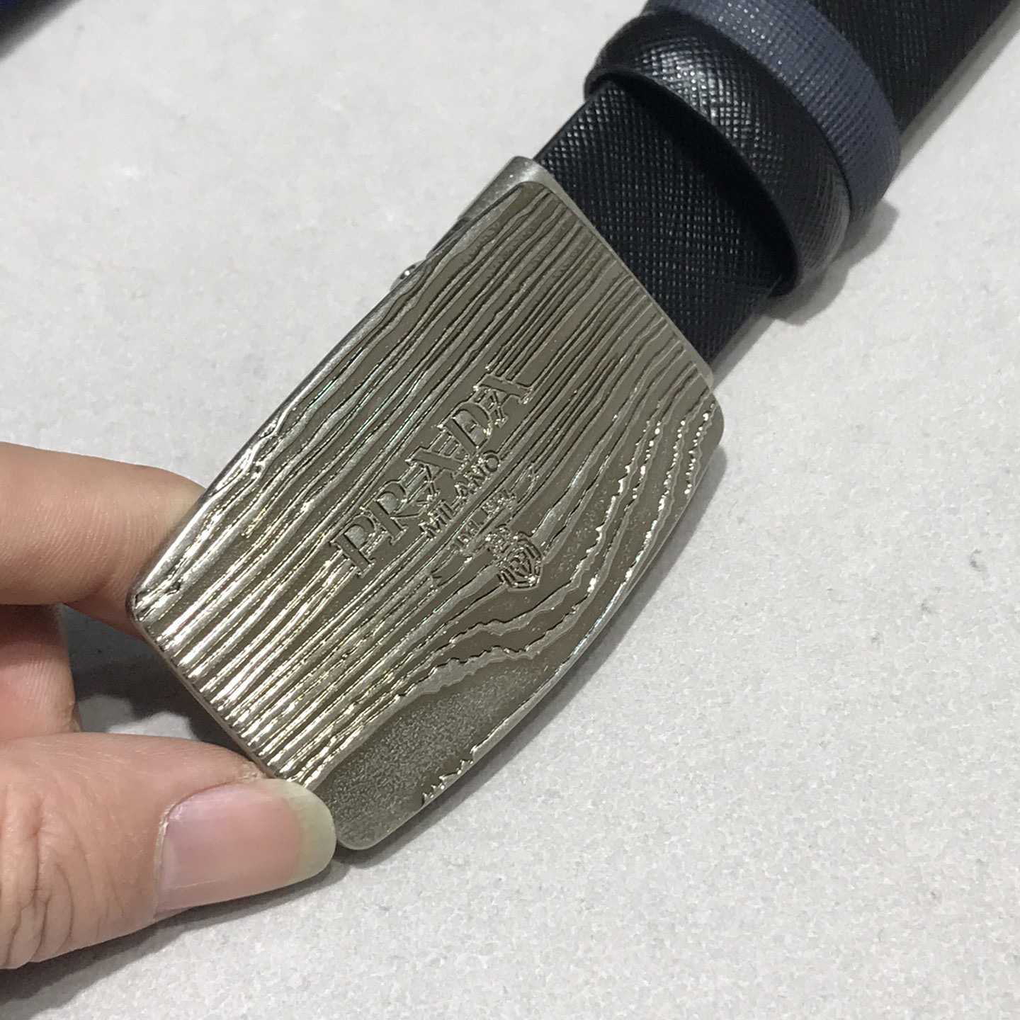 Prada Leather Belt - DopestKickz