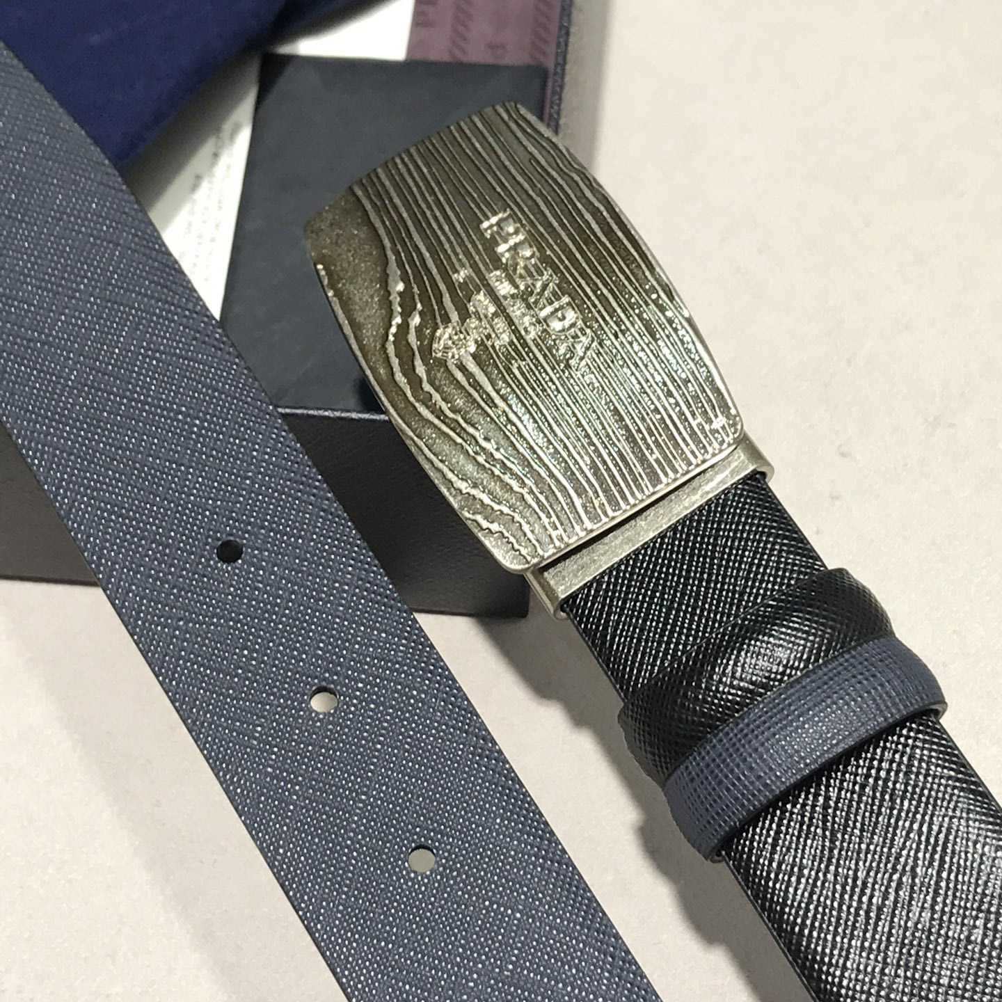 Prada Leather Belt - DopestKickz