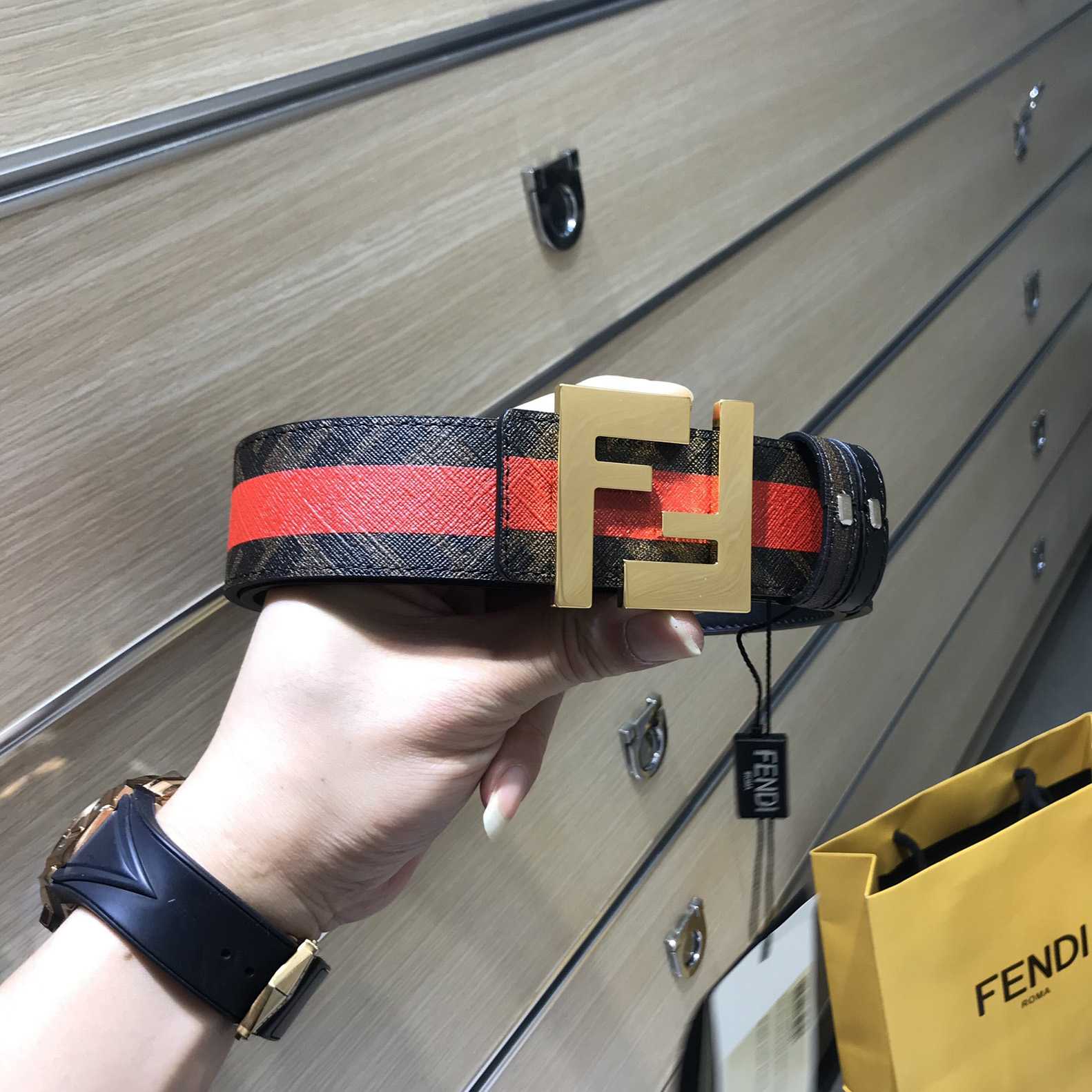 Black Reversible Leather Belt - DopestKickz