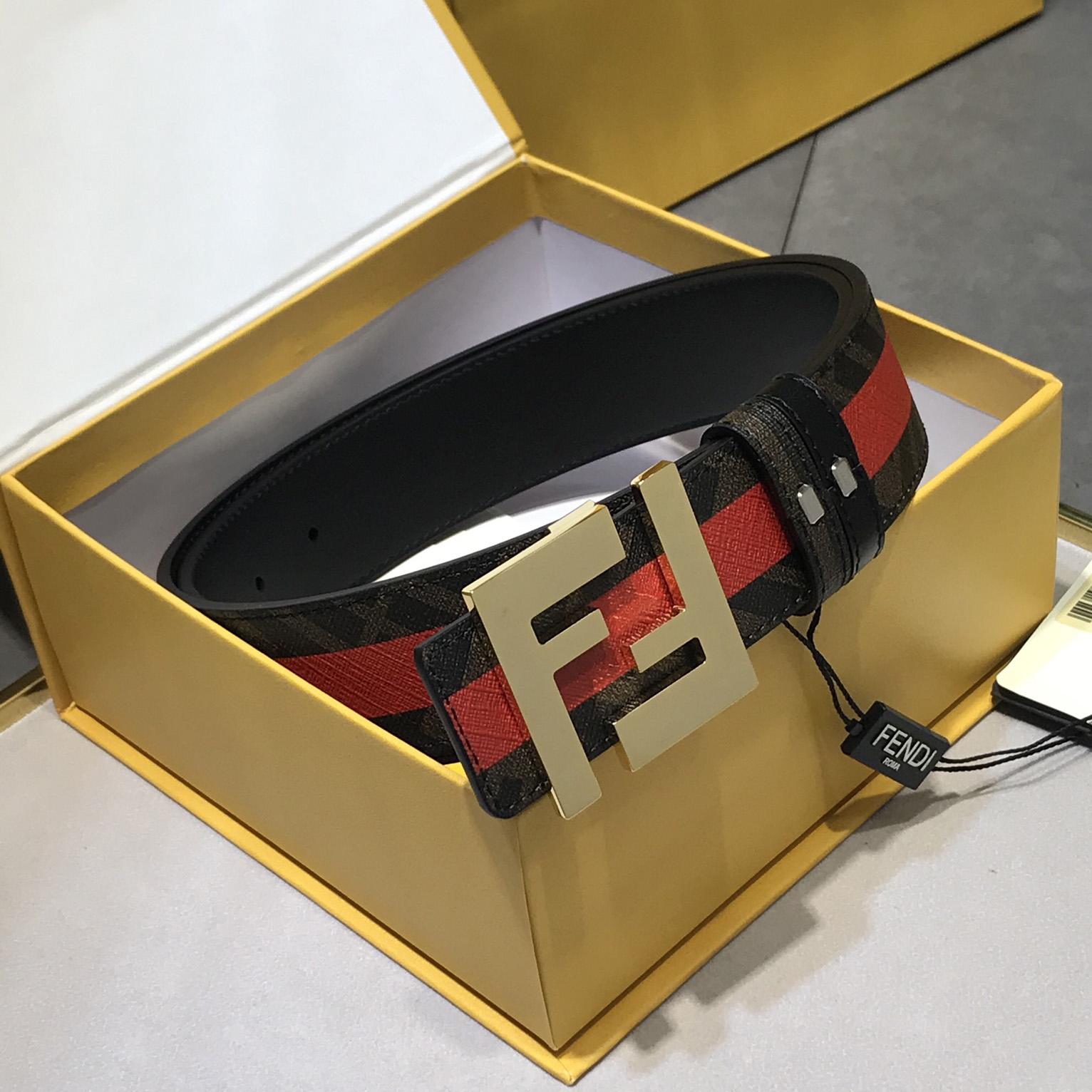 Black Reversible Leather Belt - DopestKickz