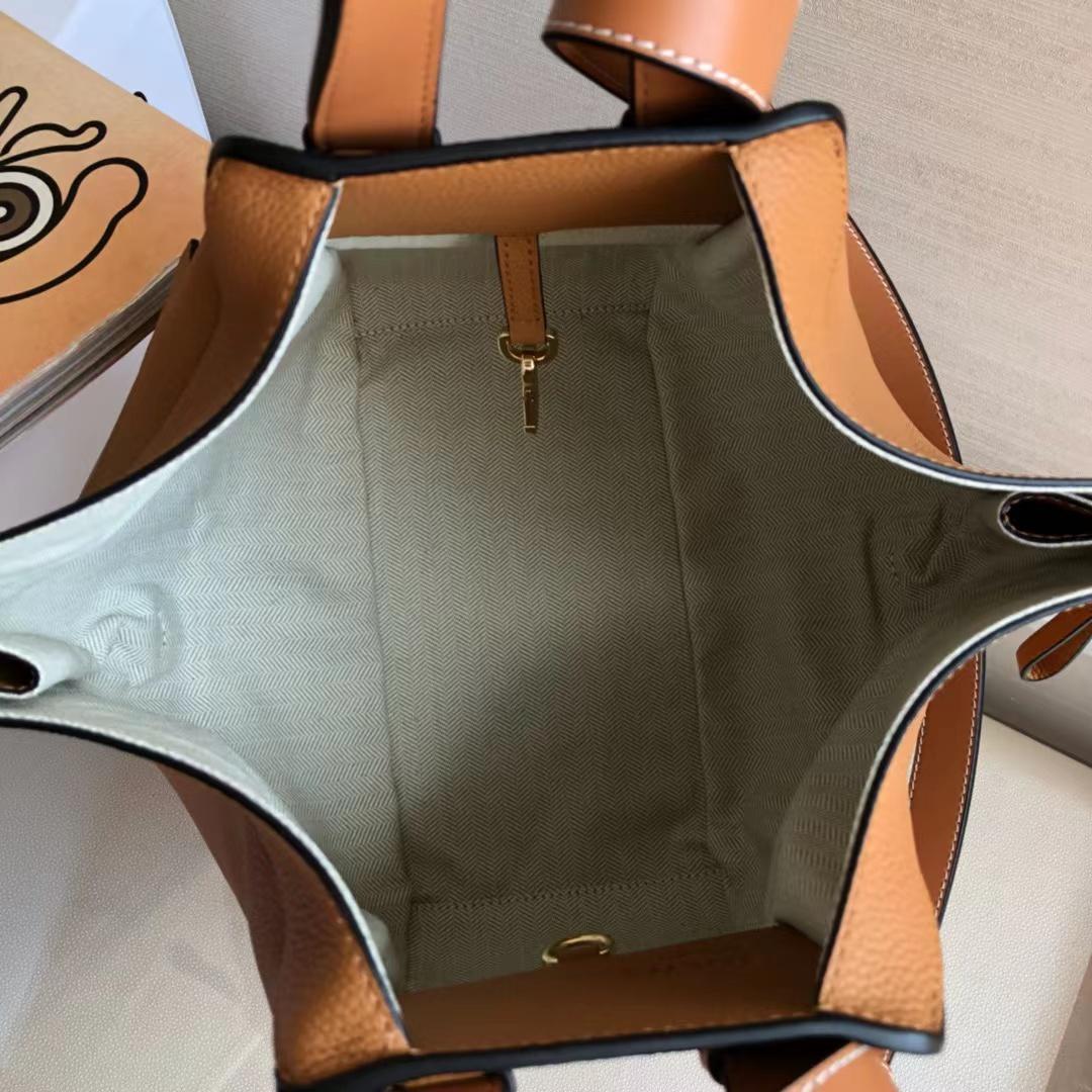 Loewe Compact Hammock In Satin Calfskin(29-26-15cm) - DopestKickz