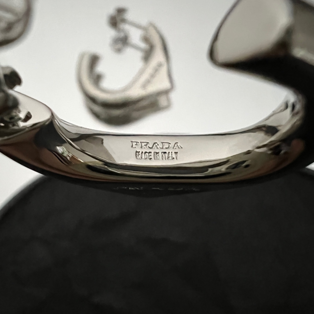 Prada Small Earrings - DopestKickz