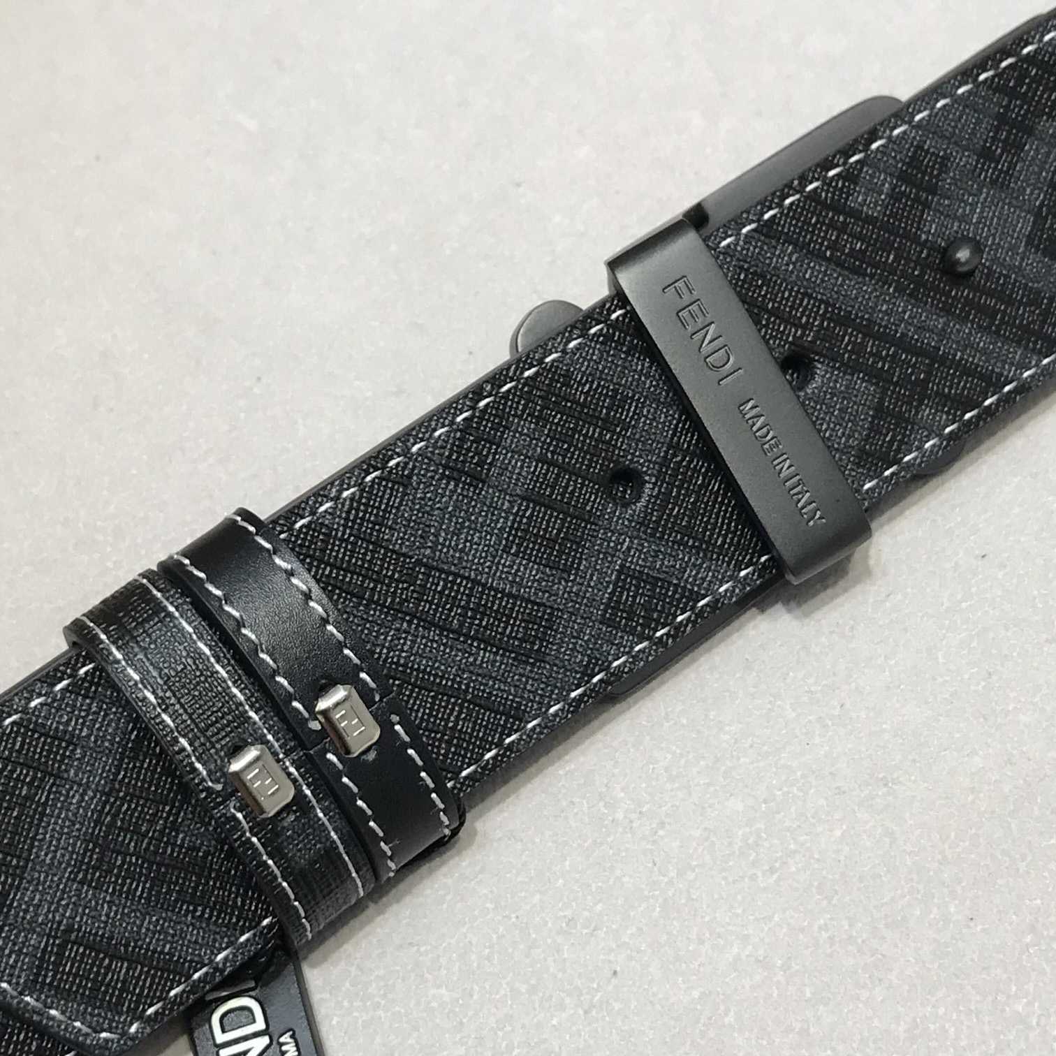 Fendi Leather Belt - DopestKickz