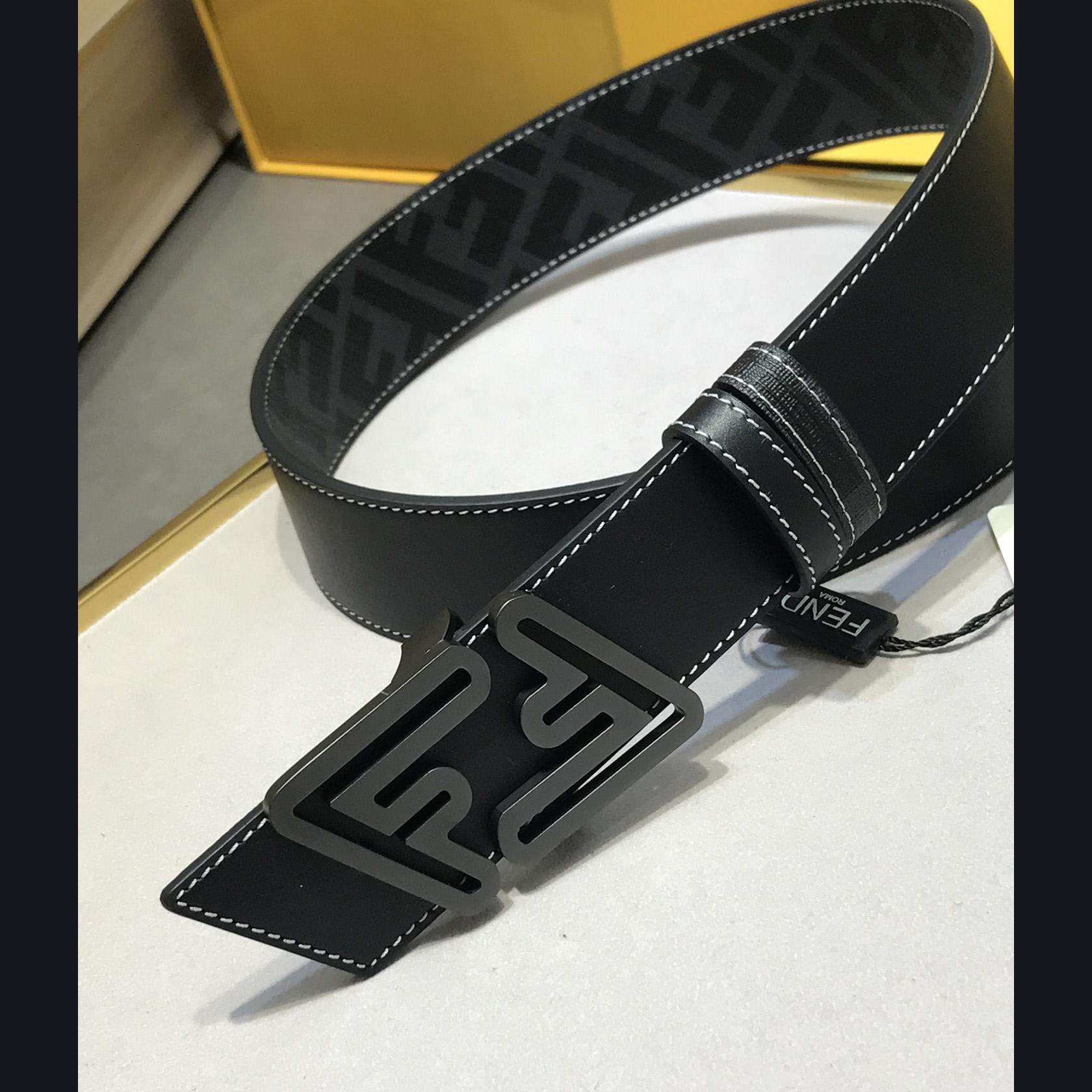 Fendi Leather Belt - DopestKickz