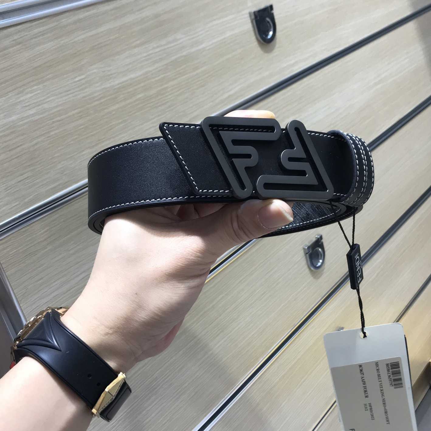 Fendi Leather Belt - DopestKickz