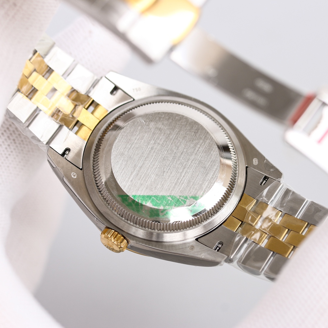 Rolex Datejust Oystersteel Steel Yellow Gold Dark Grey Dial Jubilee - DopestKickz