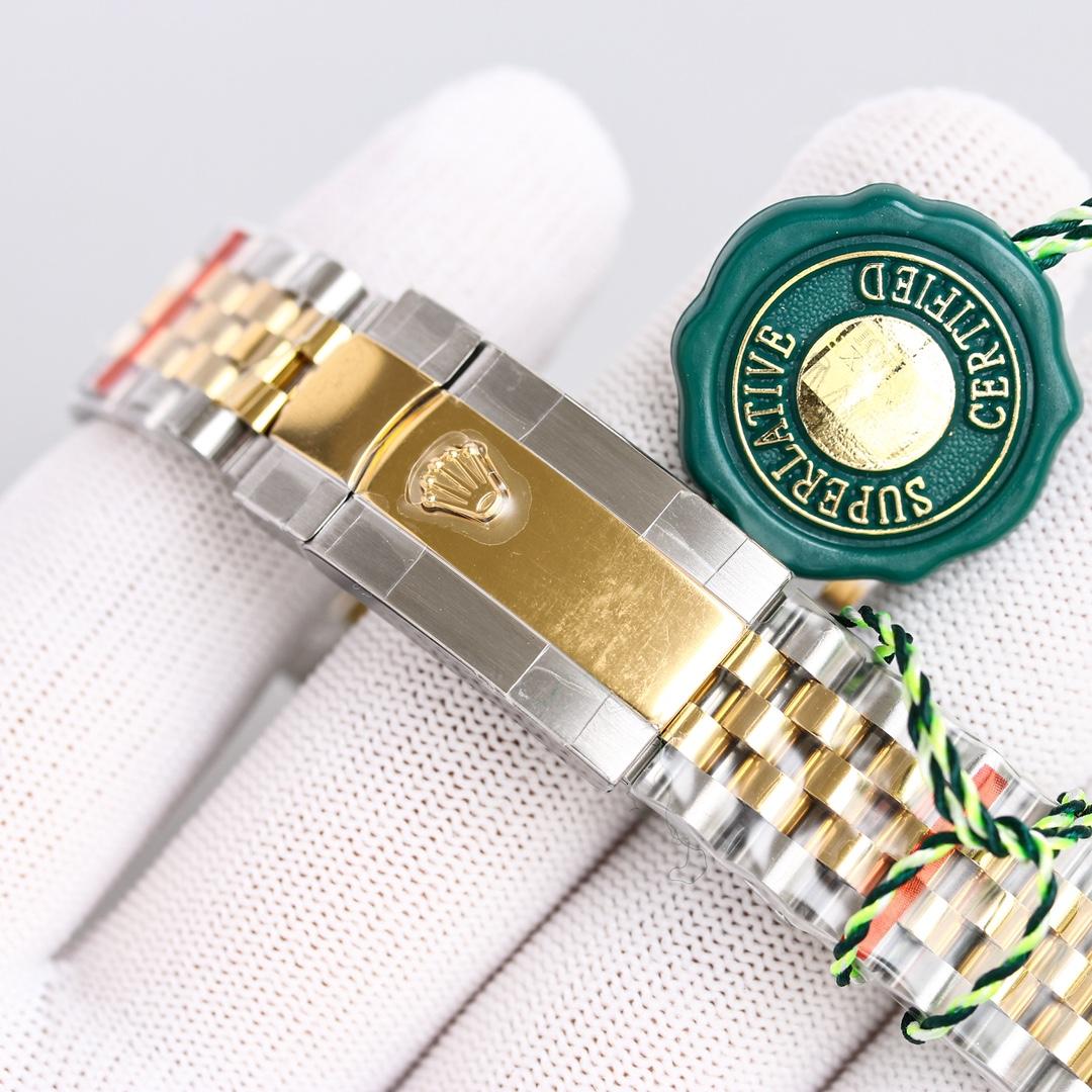 Rolex Datejust Oystersteel Steel Yellow Gold Dark Grey Dial Jubilee - DopestKickz