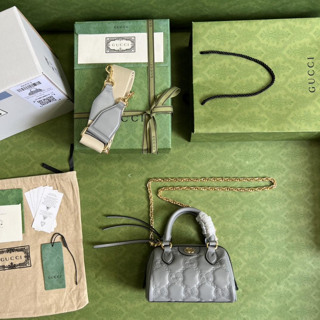 Gucci GG Matelassé Mini Bag(19*13*11cm) - DopestKickz