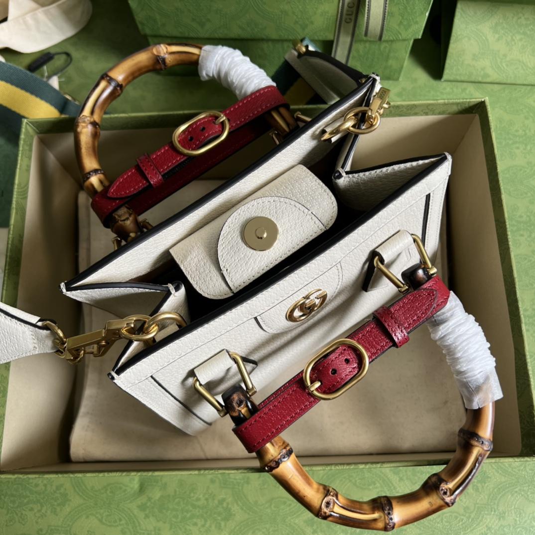 Gucci Diana Mini Tote Bag(20*16*10cm) - DopestKickz
