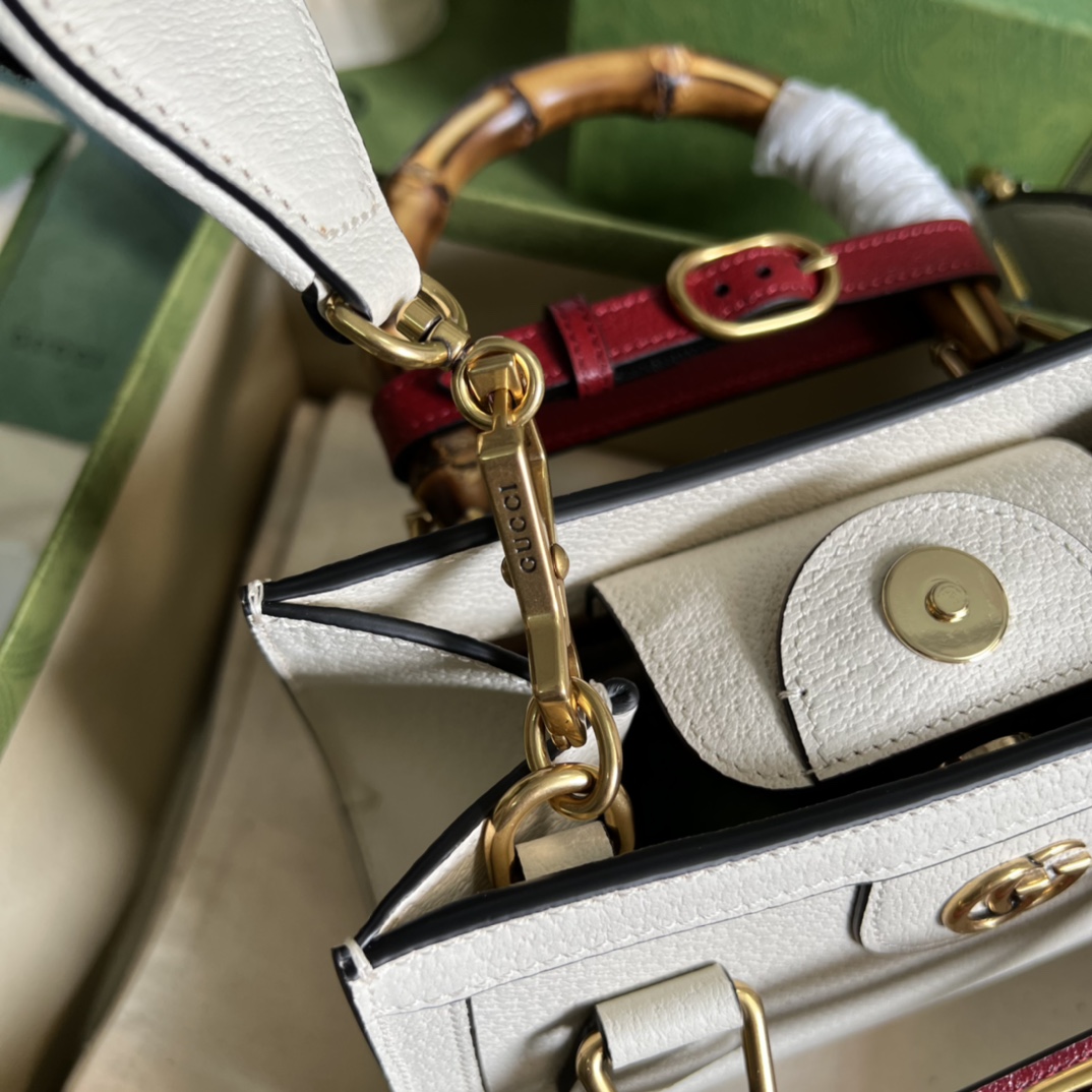 Gucci Diana Mini Tote Bag(20*16*10cm) - DopestKickz