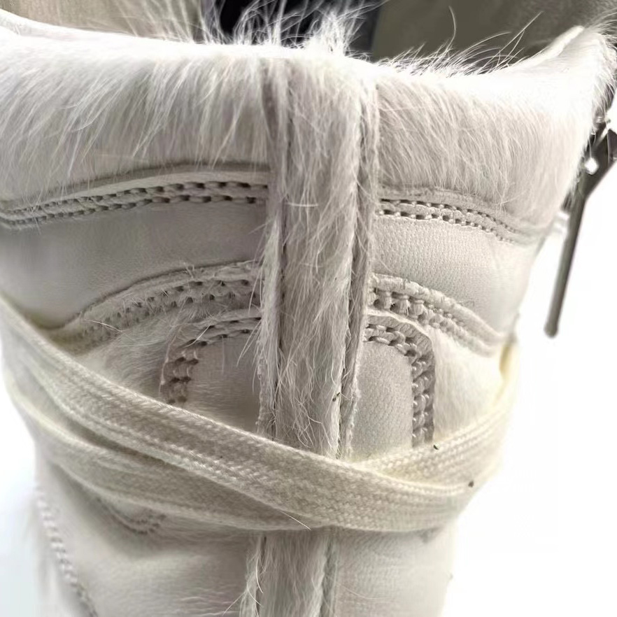 Rick Owens Dunks High-Top Sneakers - DopestKickz