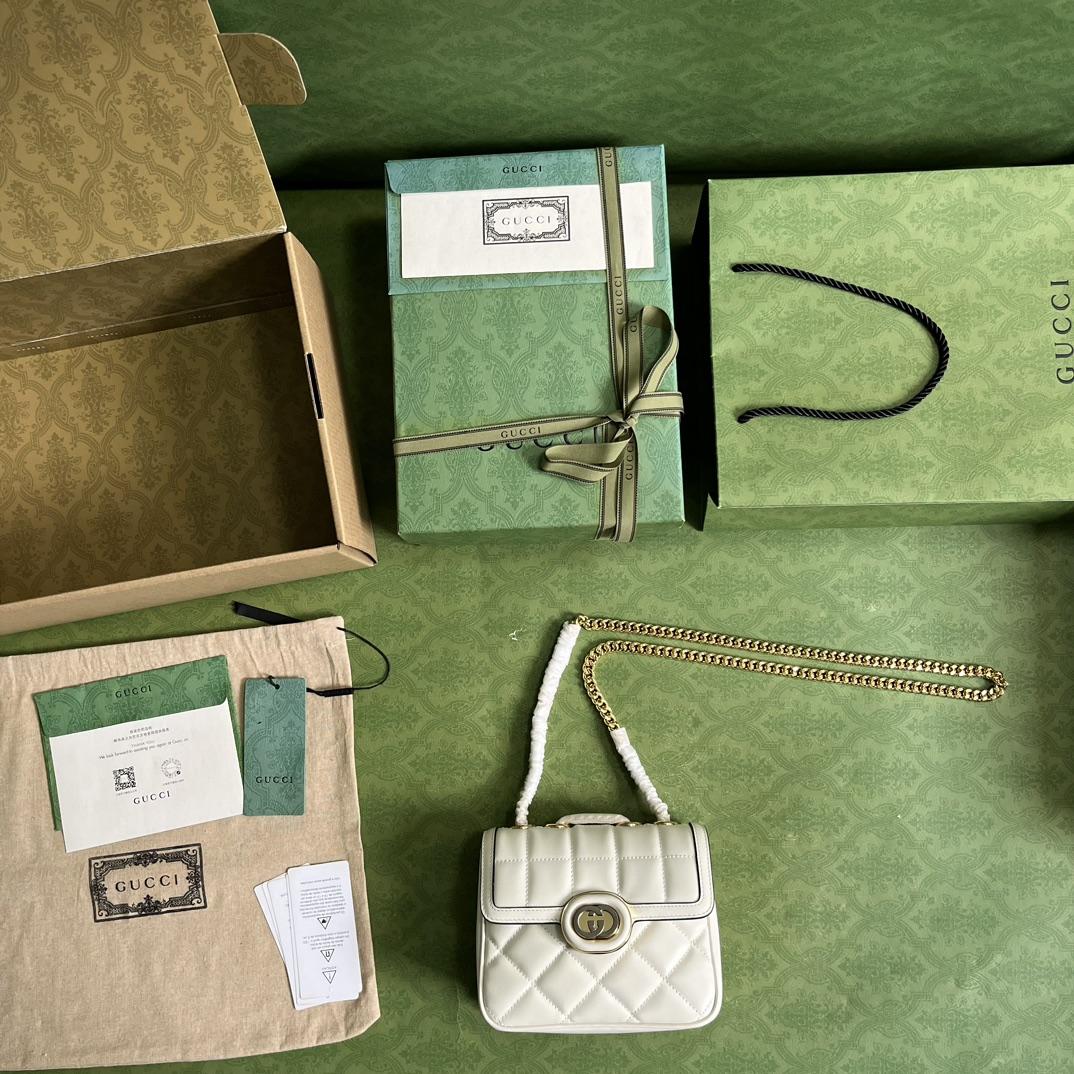 Gucci Deco Mini Shoulder Bag (18-14.5-8cm) - DopestKickz